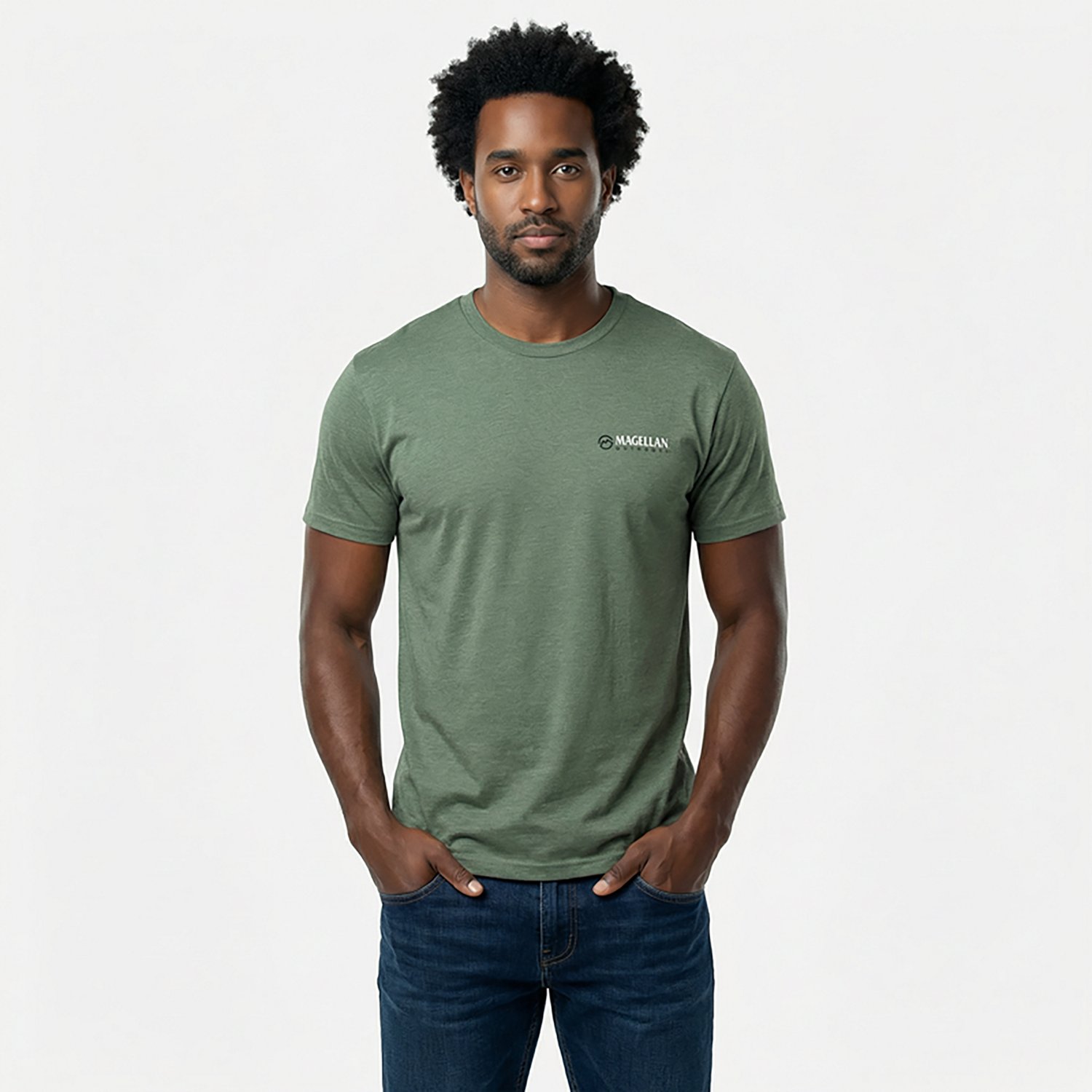 Magellan Outdoors Men's Texas Deer Open Air State T-shirt - view number 2