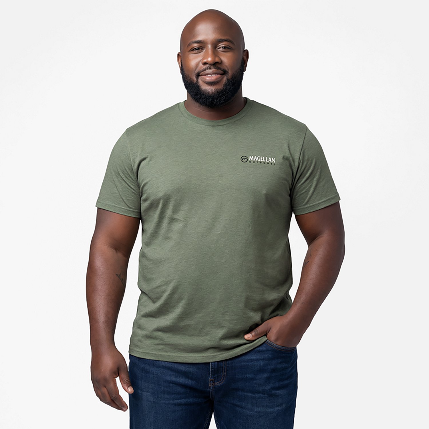 Magellan Outdoors Men’s Alabama Deer Open Air State T-Shirt