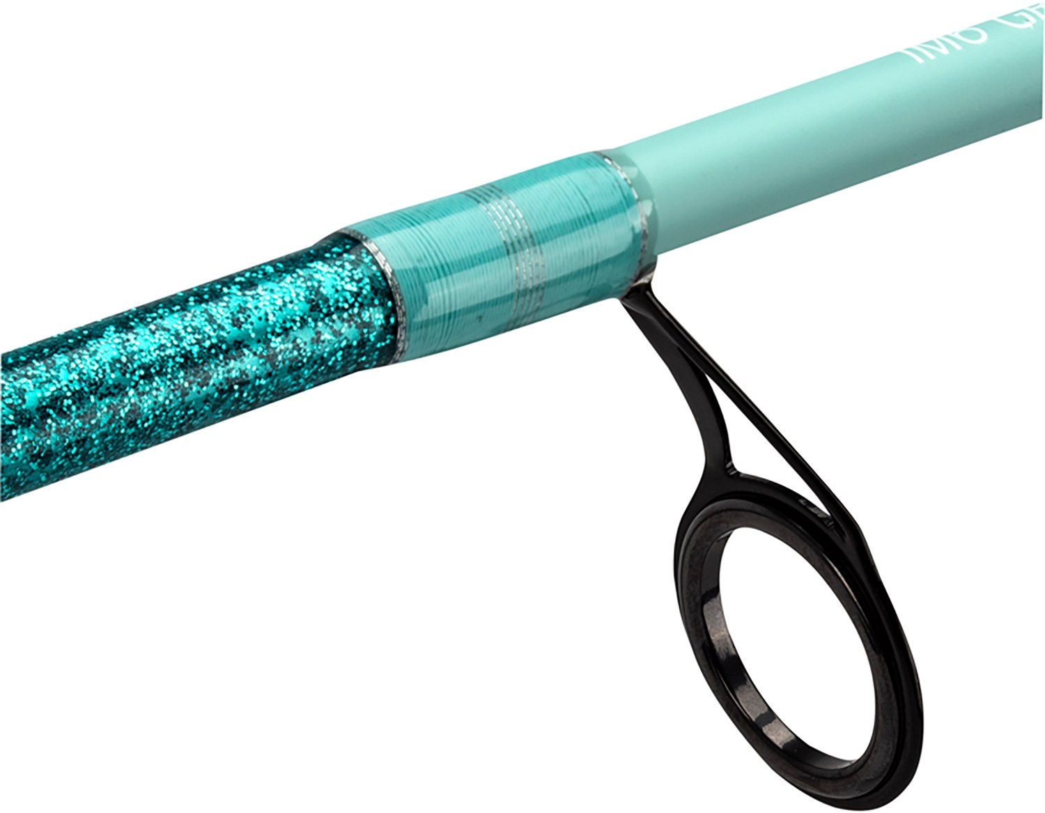 SheFish Sparkle Elite 6 ft 6 in M Teal Spinning Combo - view number 6