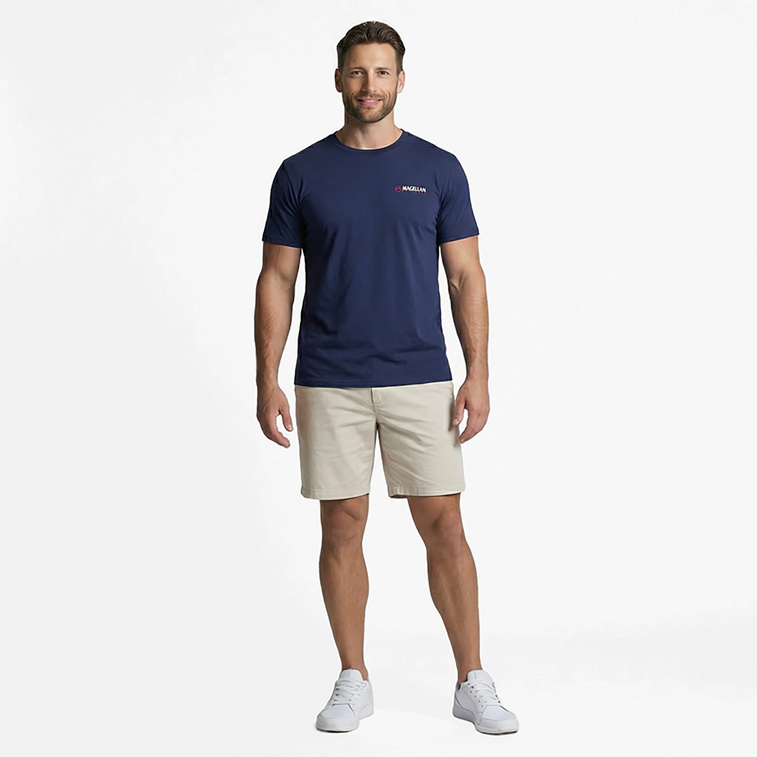 Magellan Outdoors Men’s Arkansas Mockingbird Crest State T-Shirt