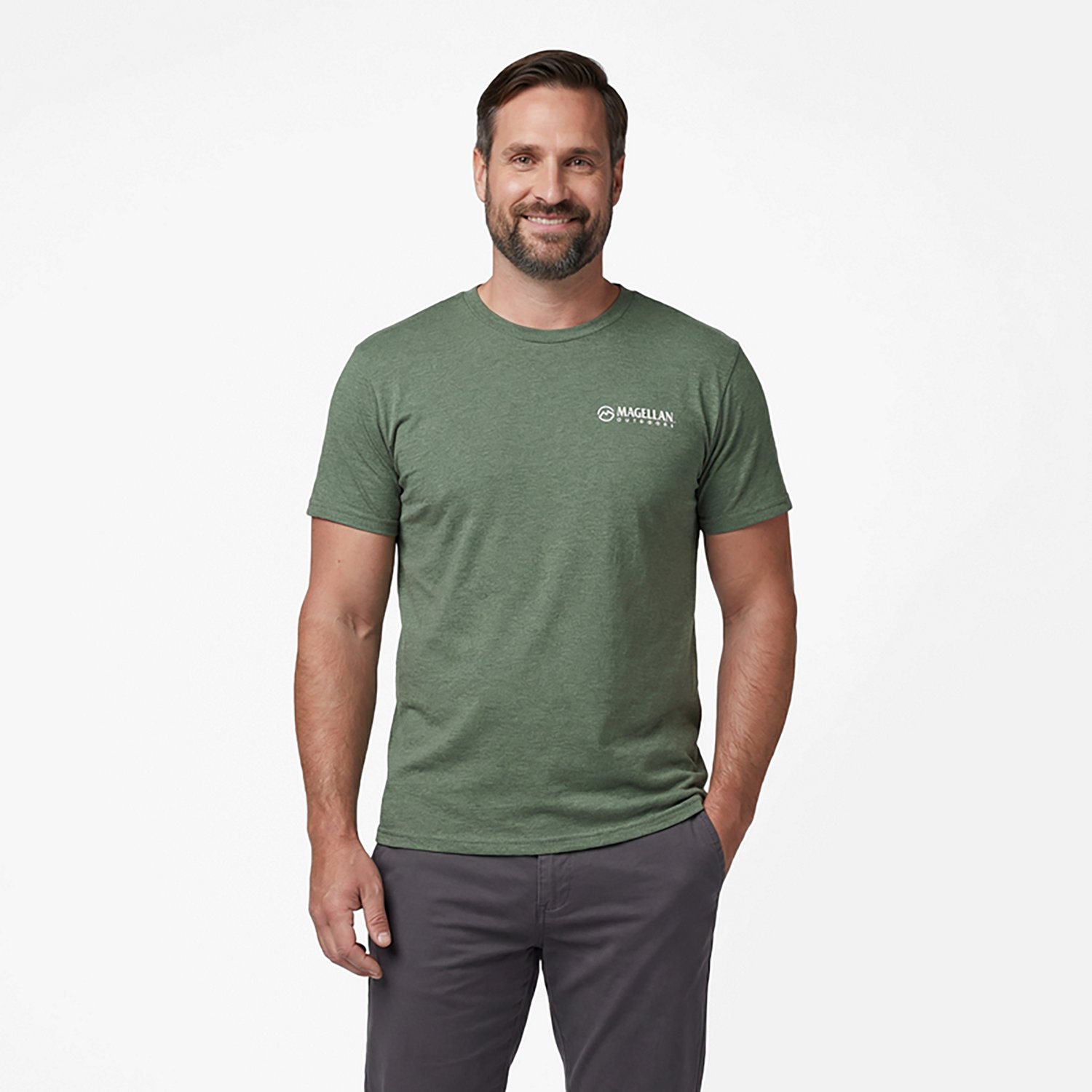 Magellan Outdoors Men's Illinois Deer State Graphic T-shirt