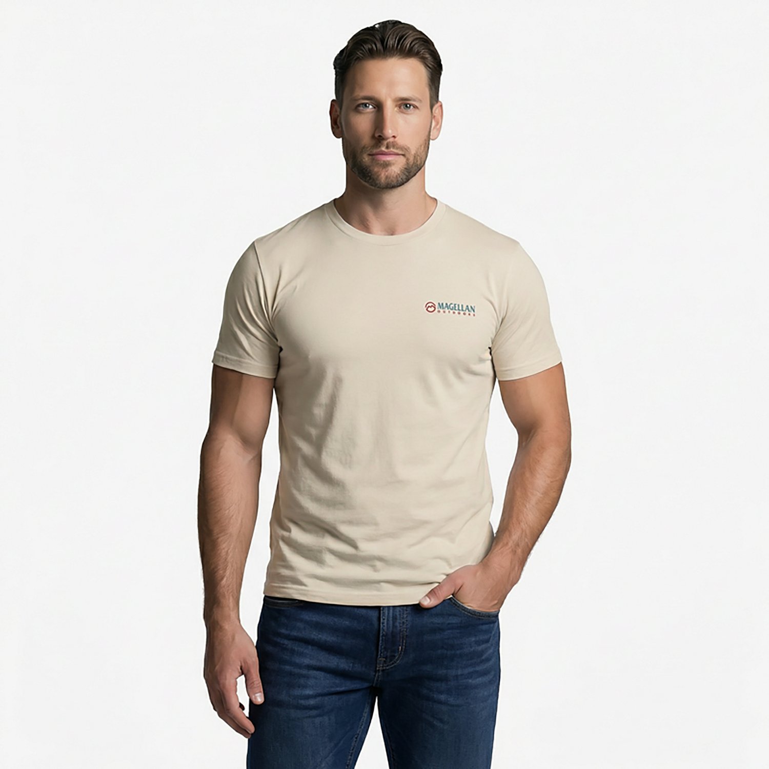 Magellan Outdoors Men's Ohio Badge Zonal State T-shirt - view number 2