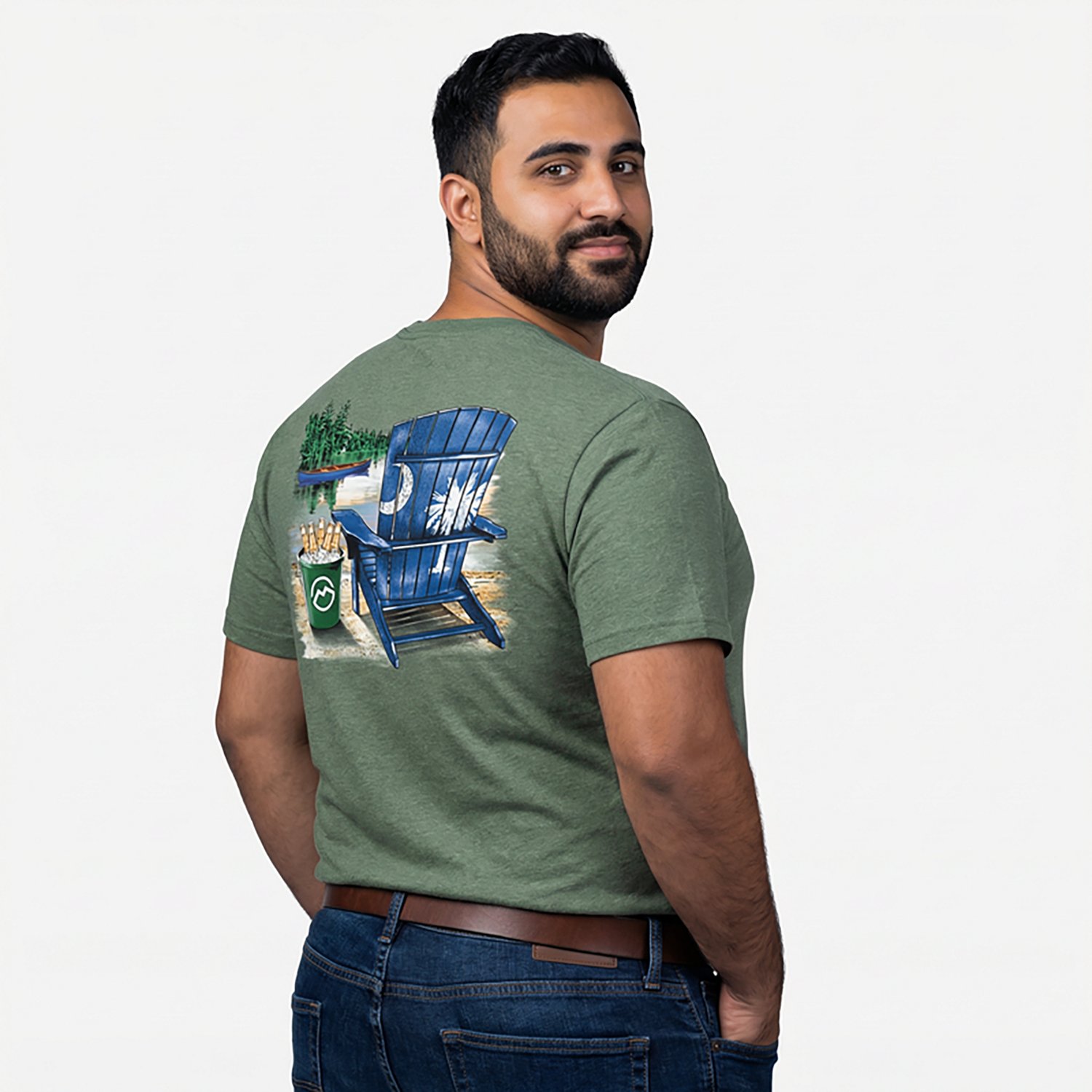 Magellan Outdoors Men's South Carolina Chill Poster State T-shirt - view number 2