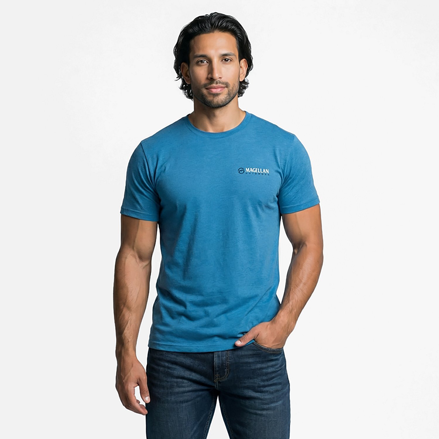 Magellan Outdoors Men's Virginia Dog Follow Me State T-shirt - view number 2