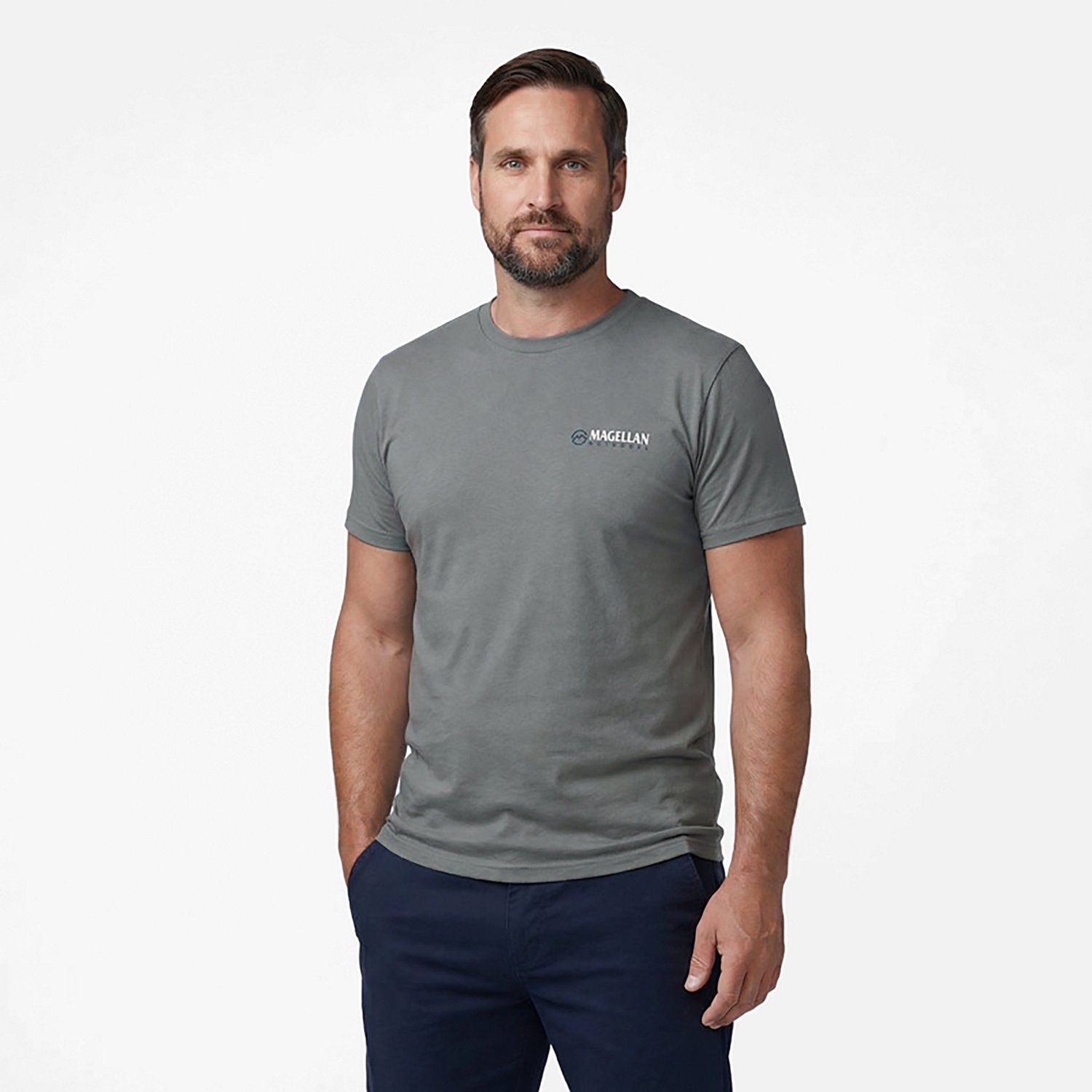 Magellan Outdoors Men's Pennsylvania Bass Overlap State T-shirt - view number 2