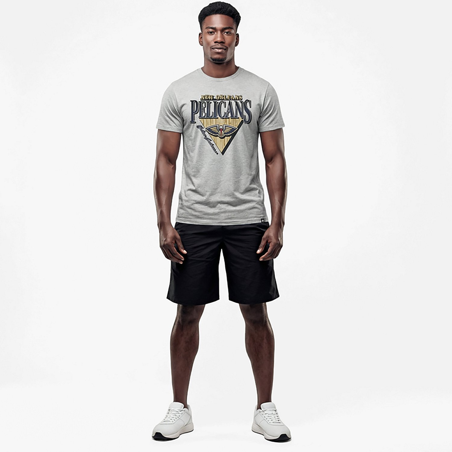 ‘47 New Orleans Pelicans Men’s Court Speed Franklin T-shirt