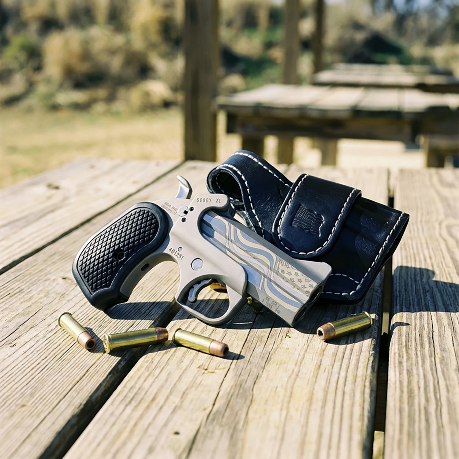 Bond Arms Rowdy XL Flag Package .410 Bore/.45 Colt Pistol - view number 2