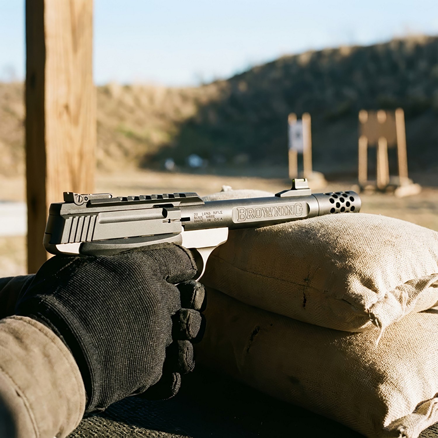 Browning Buck Mark Plus 22 LR Single Action Pistol - view number 3