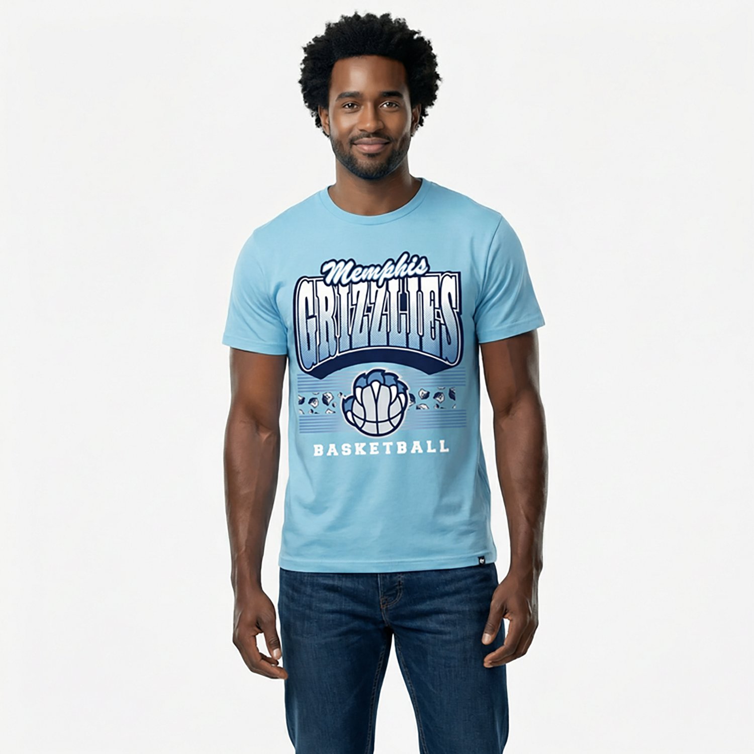 '47 Memphis Grizzlies Hand Check Foundation Graphic T-shirt - view number 2