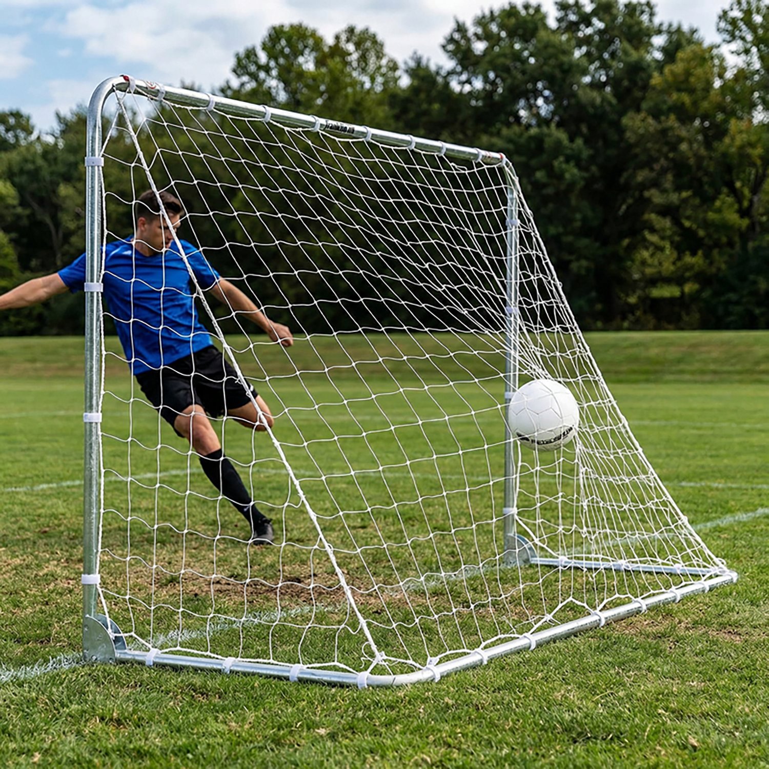 Franklin Sports Galvanized Steel 4' x 6' Folding Goal - view number 8