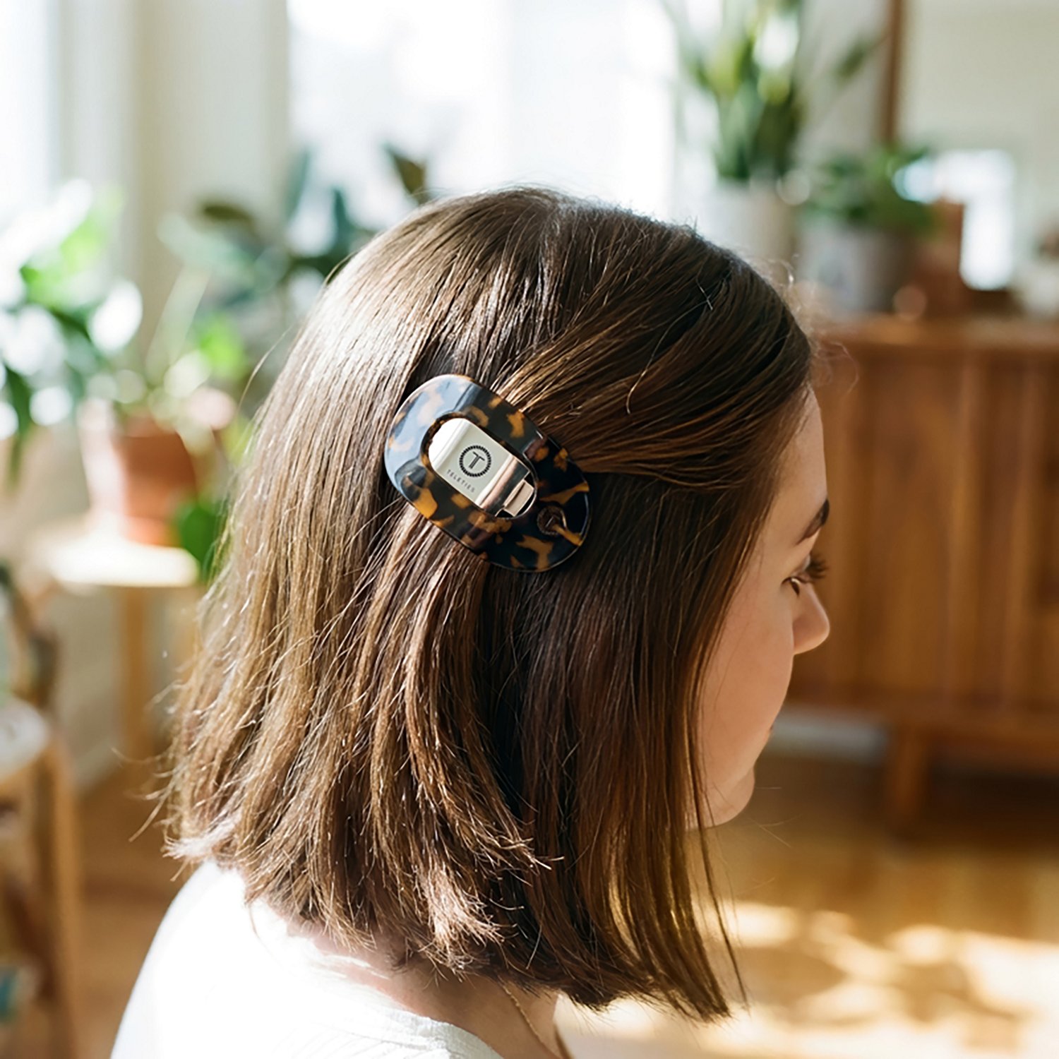 Teleties Medium Flat Round Clip - view number 5