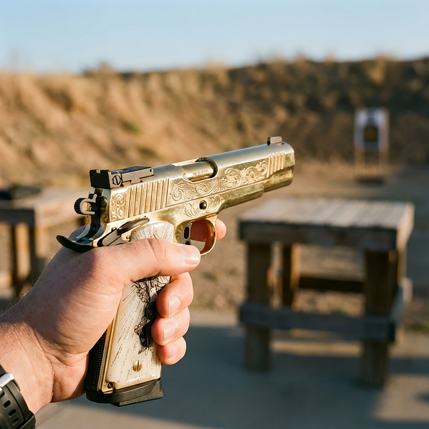 EAA Corp MC1911 Match Lux .38 Super Pistol - view number 5