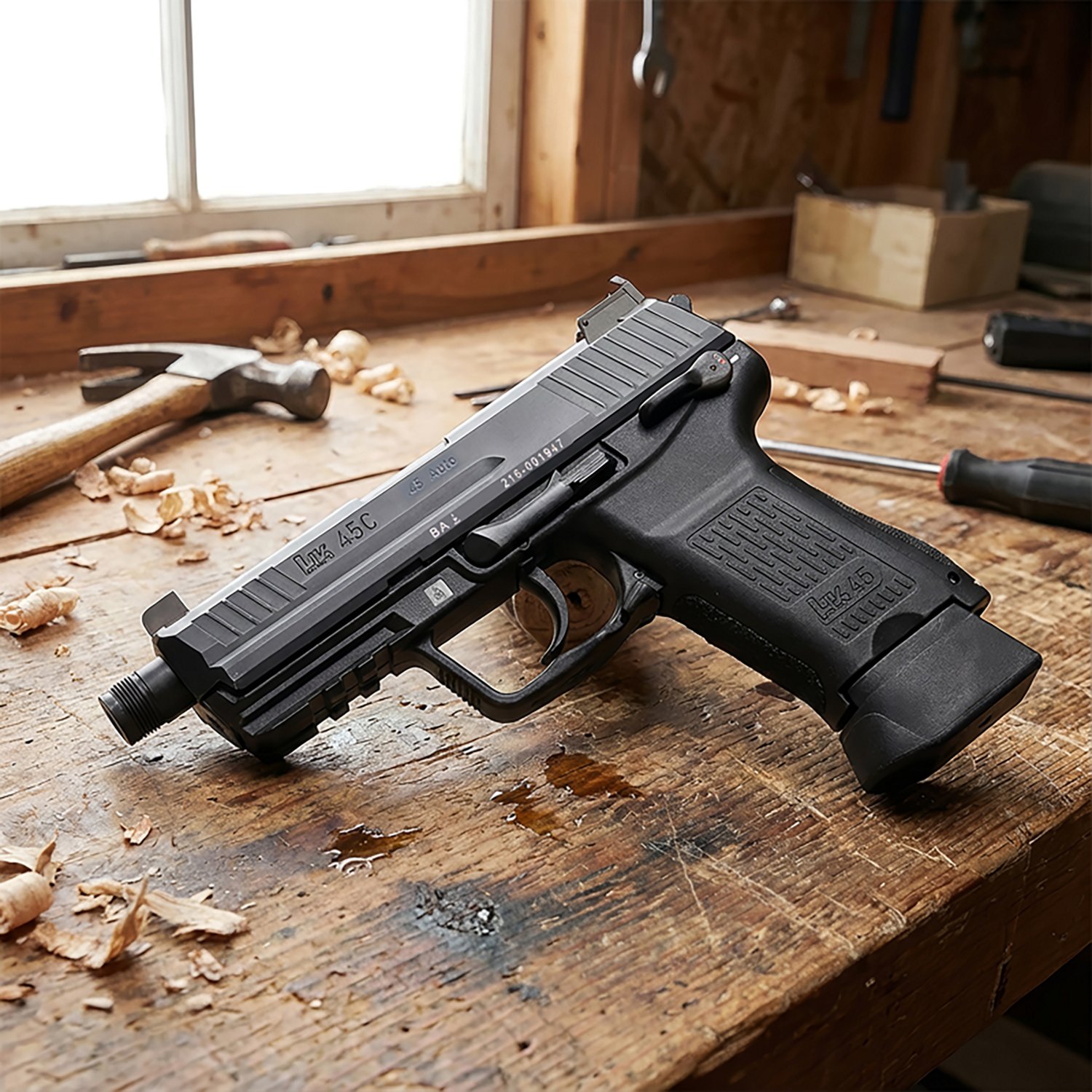Heckler & Koch HK45 Compact Tactical V1 .45 ACP Pistol - view number 3