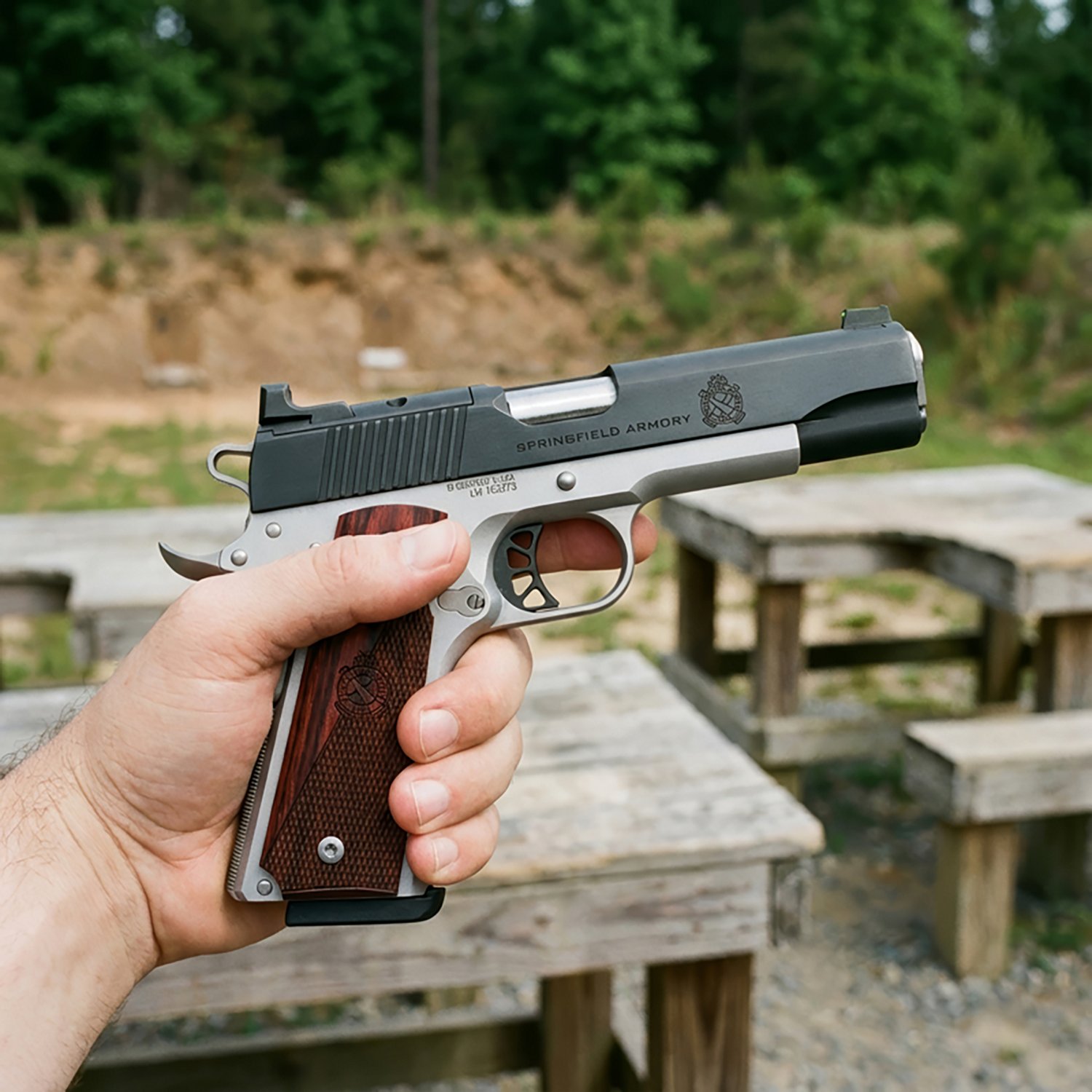 Springfield Armory Ronin 1911 AOS 9mm Semi Automatic Pistol - view number 3