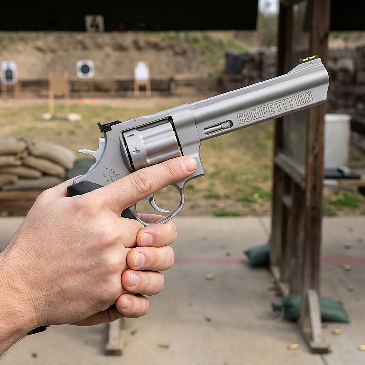 Taurus 608 Competition .357 Mag/.38 Special Double/Single Action Revolver - view number 4