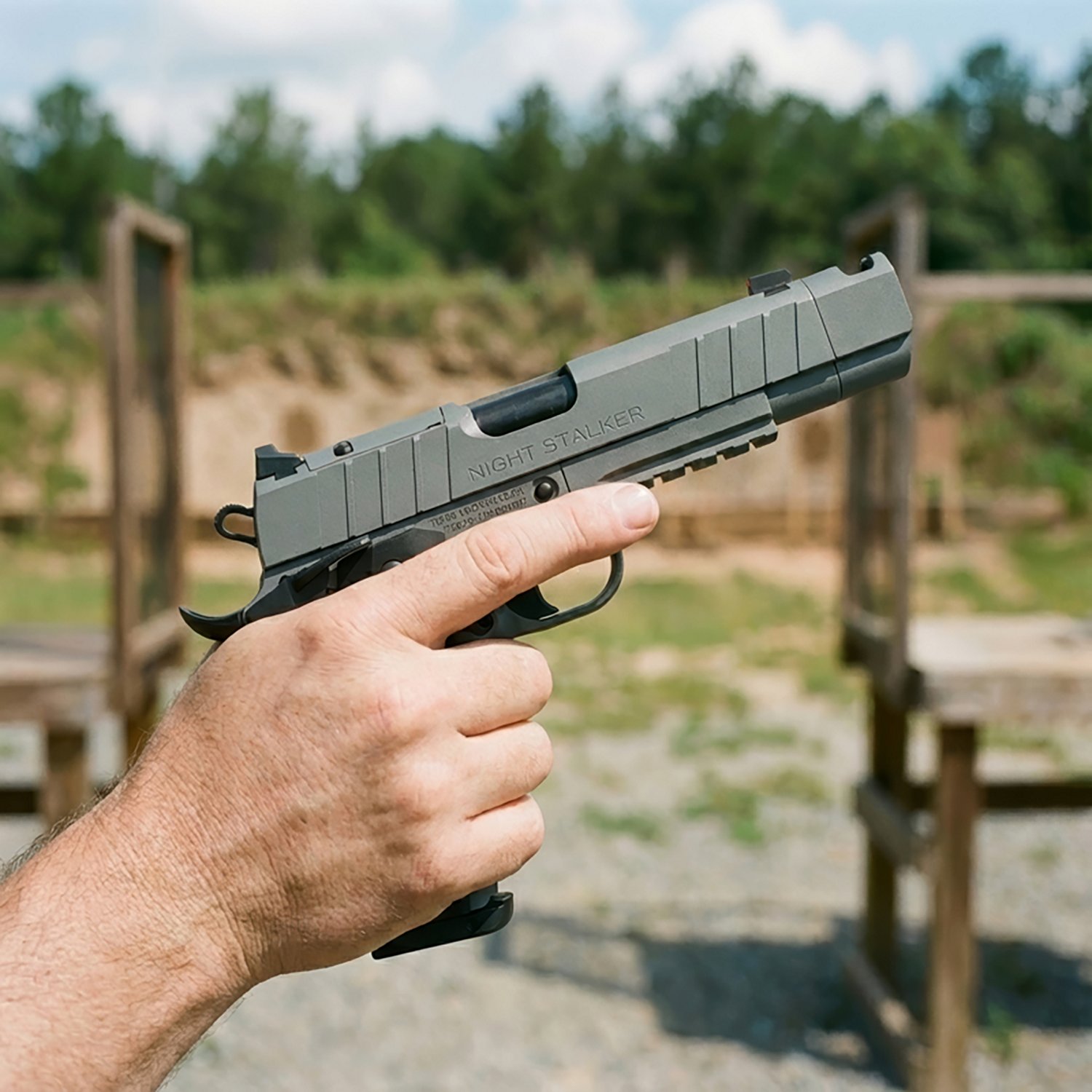 Tisas 1911 Night Stalker Comp 9mm Semi-automatic Pistol - view number 5