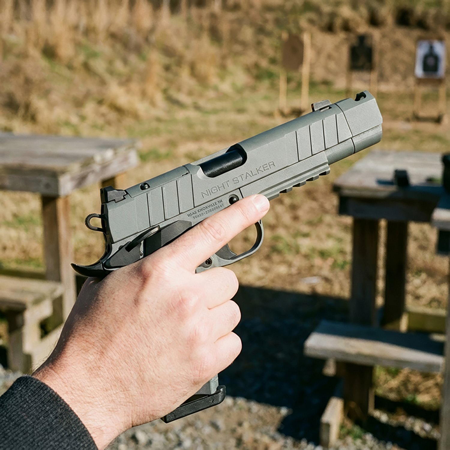 Tisas 1911 Night Stalker Comp 10mm Semi-automatic Pistol - view number 4