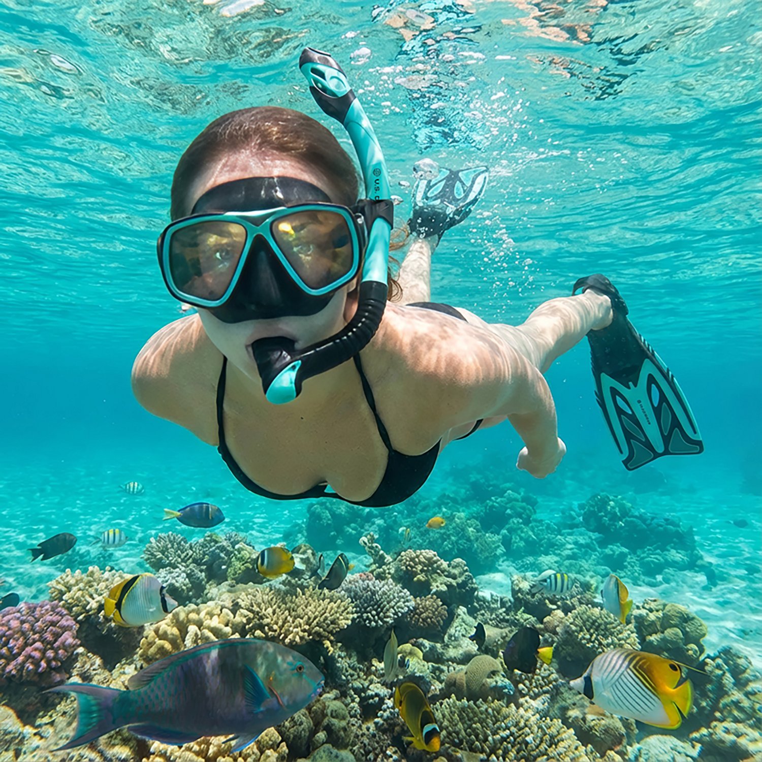 U.S. Divers Adults' Belize Snorkel Set