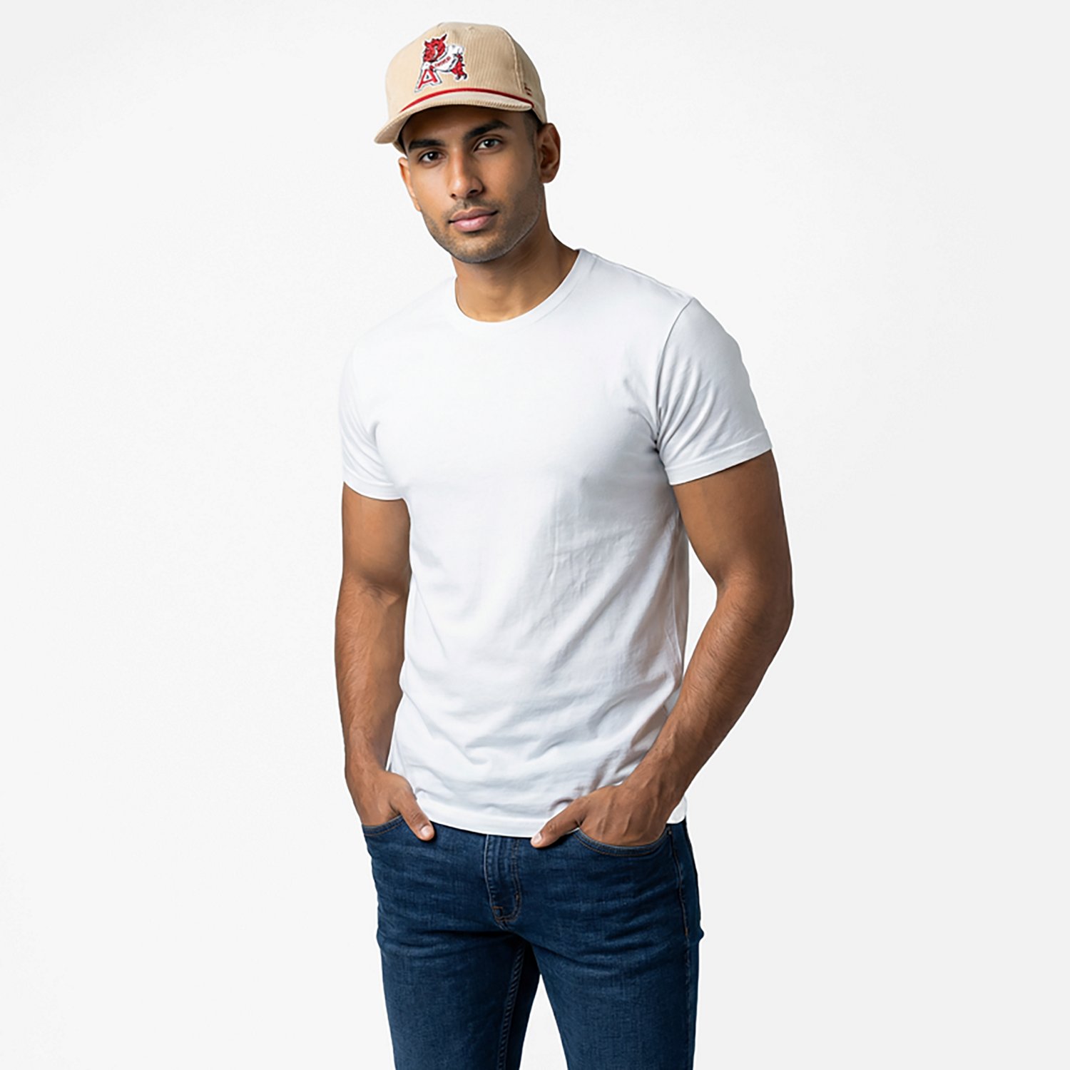 Homefield University of Arkansas Vault Leaning Mascot Rope Unstructured Cap - view number 2