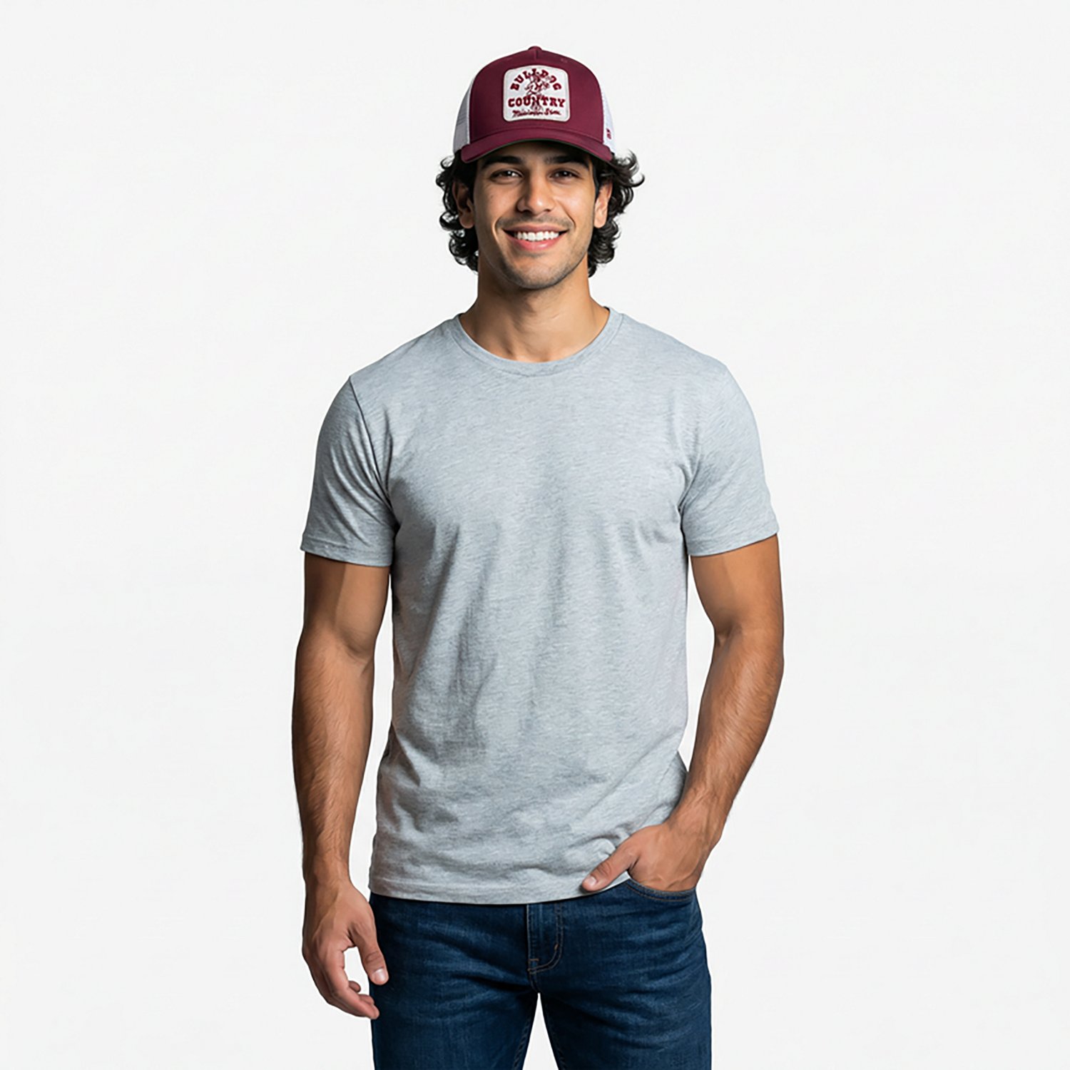 Homefield Mississippi State University Bulldog Country Patch Trucker Cap - view number 2