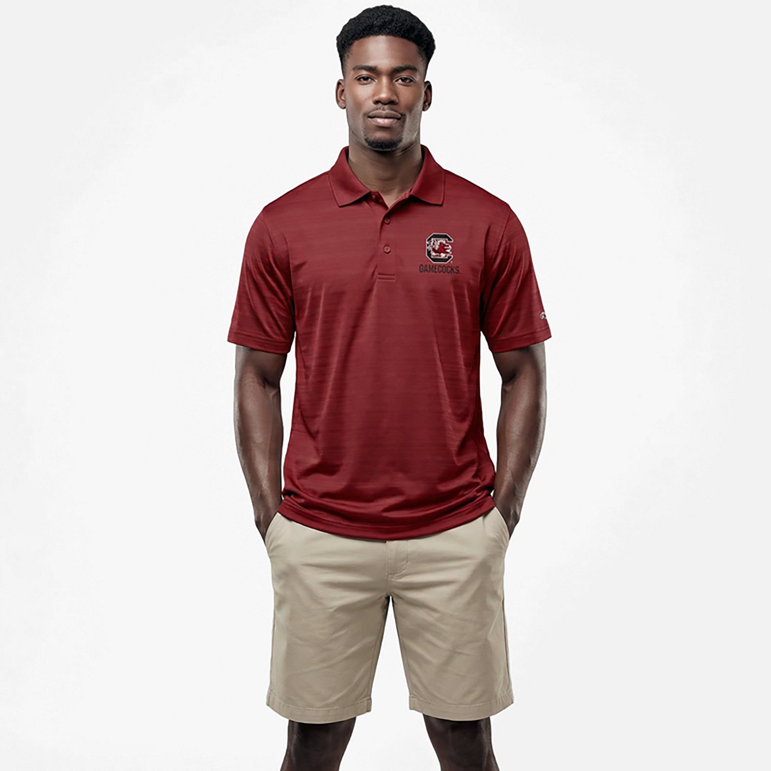 Champion Men's South Carolina Gamecocks Polo Shirt - view number 2