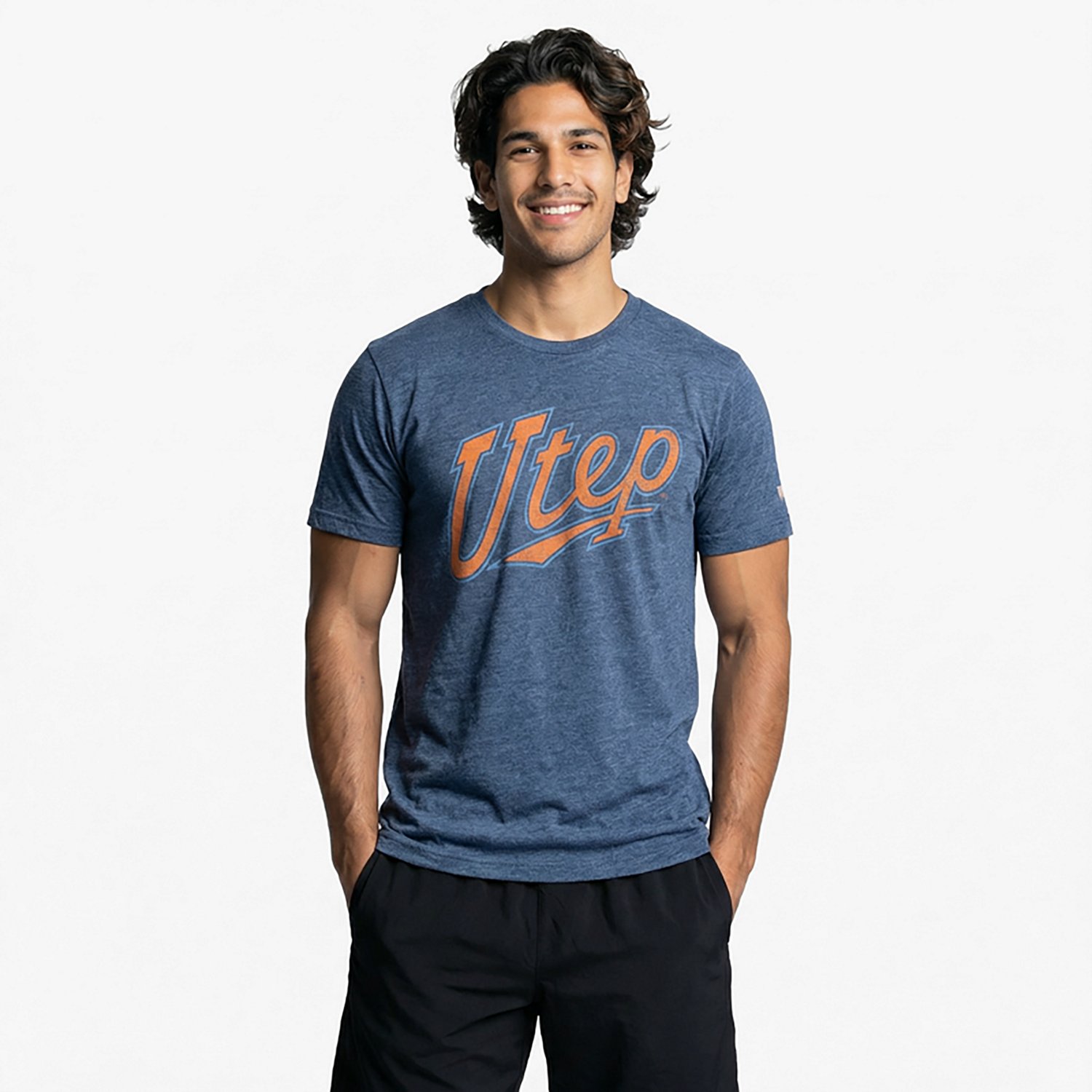 Homefield Men's UTEP Miners Vintage School Script Short Sleeve T-shirt - view number 2