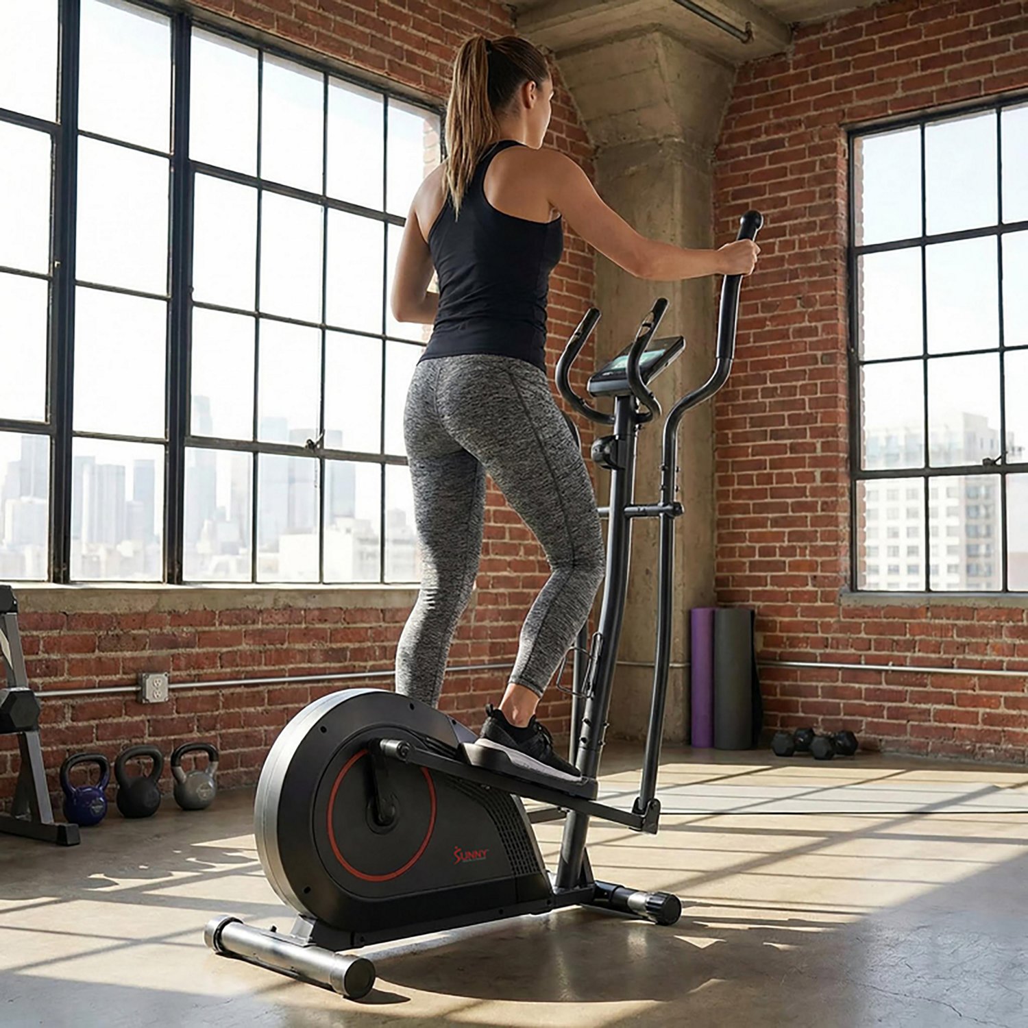 Sunny Health & Fitness Corezy 16-Level Smart Magnetic Resistance Elliptical - view number 8