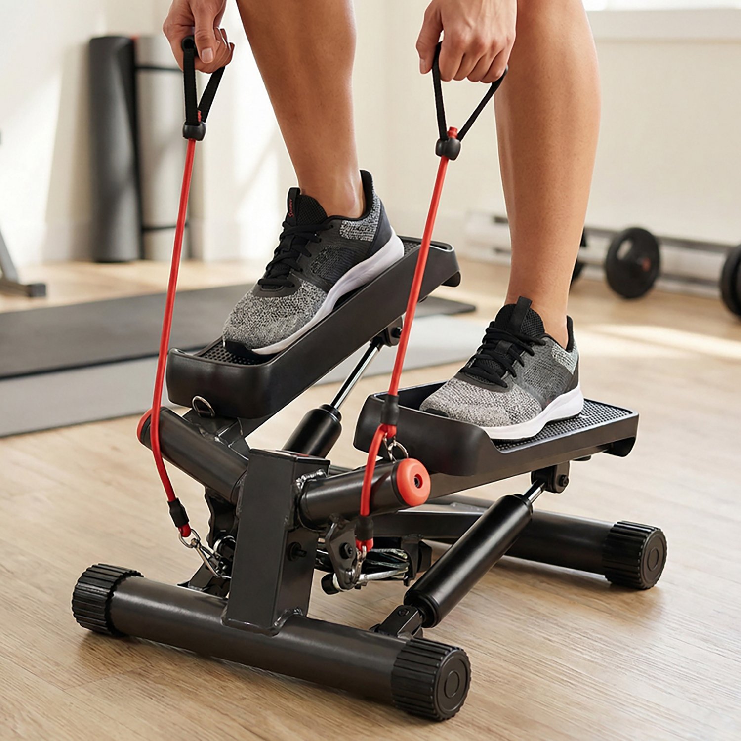 Sunny Health & Fitness Smart Twist Stepper with Resistance Bands - view number 8