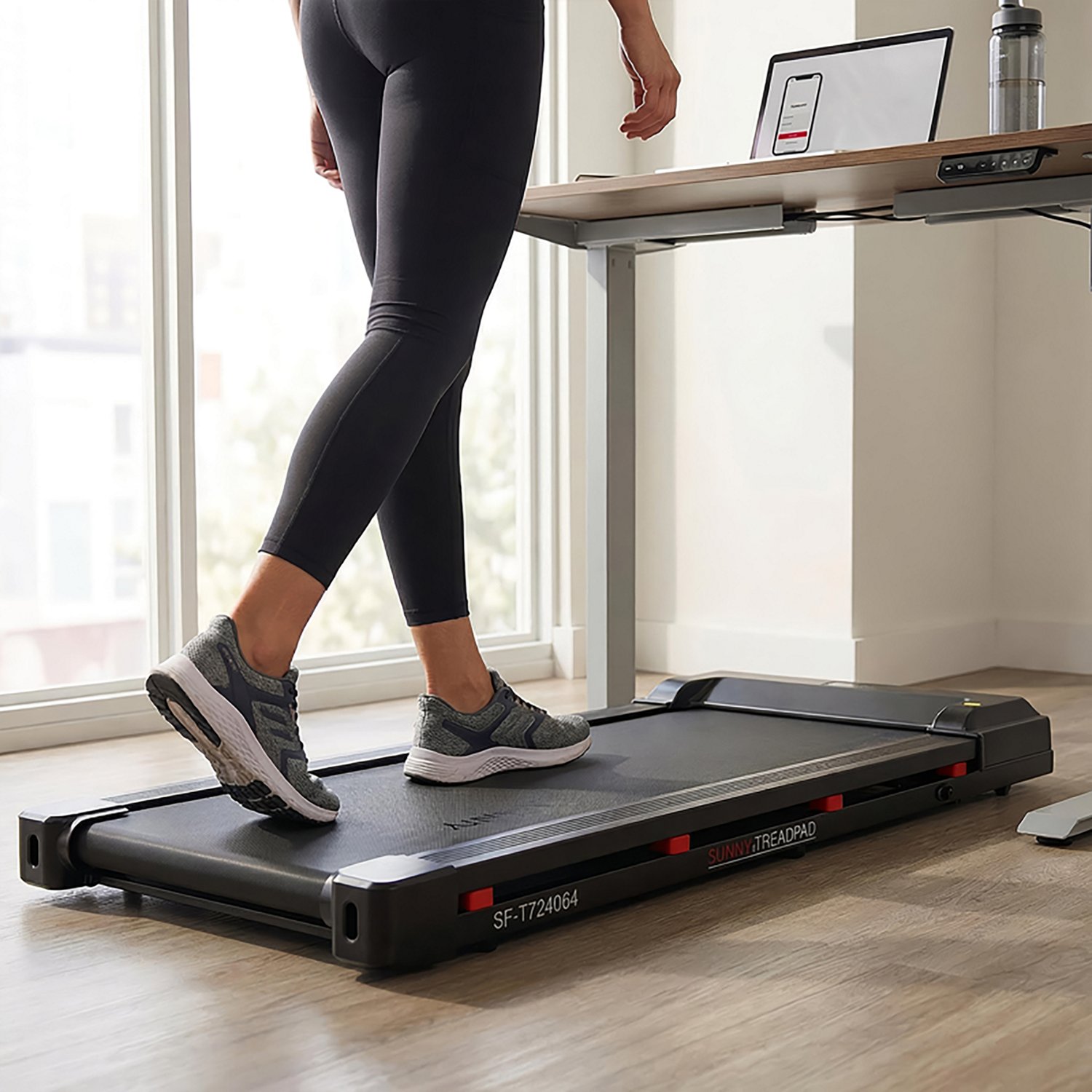 Sunny Health & Fitness Treadpad 100 Smart Walking Treadmill - view number 7