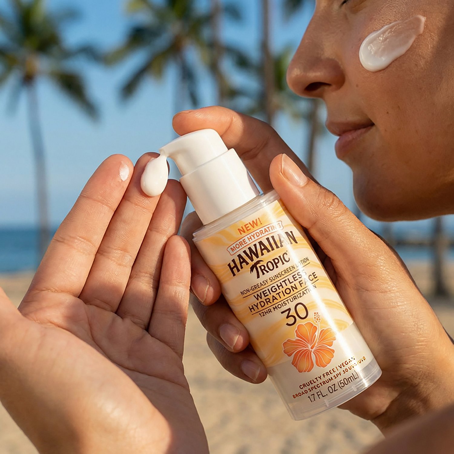 Hawaiian Tropic Weightless Hydration 1.7 oz SPF 30 Face Lotion - view number 3