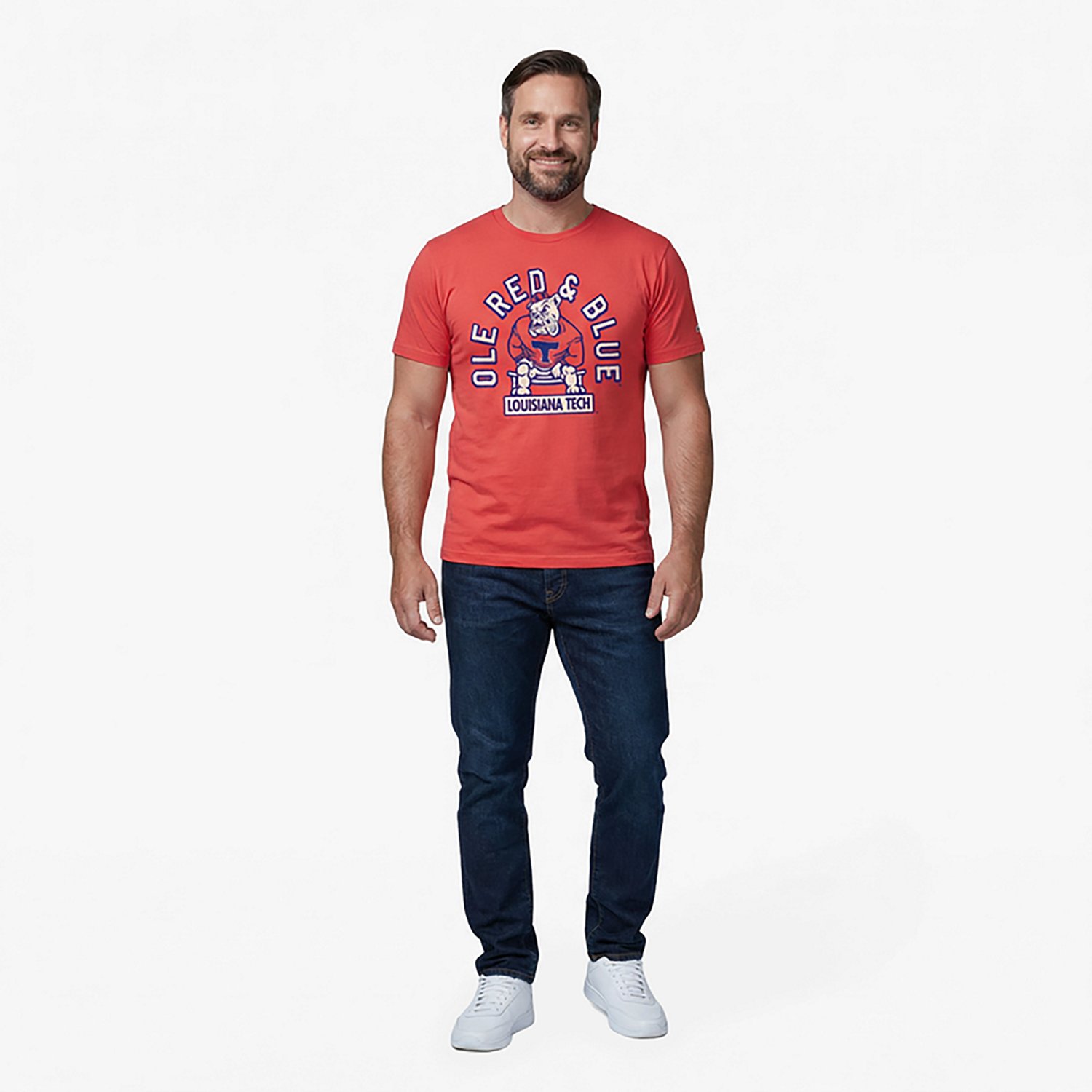 Homefield Men's Louisiana Tech Bulldogs Core Collection T-shirt - view number 2