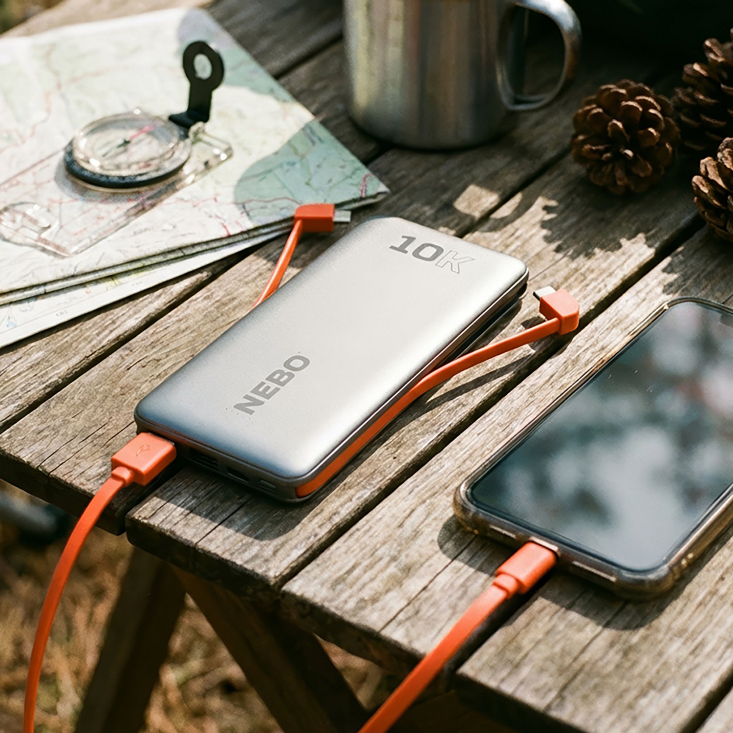 NEBO 10k Power Bank With Integrated Cables - view number 8