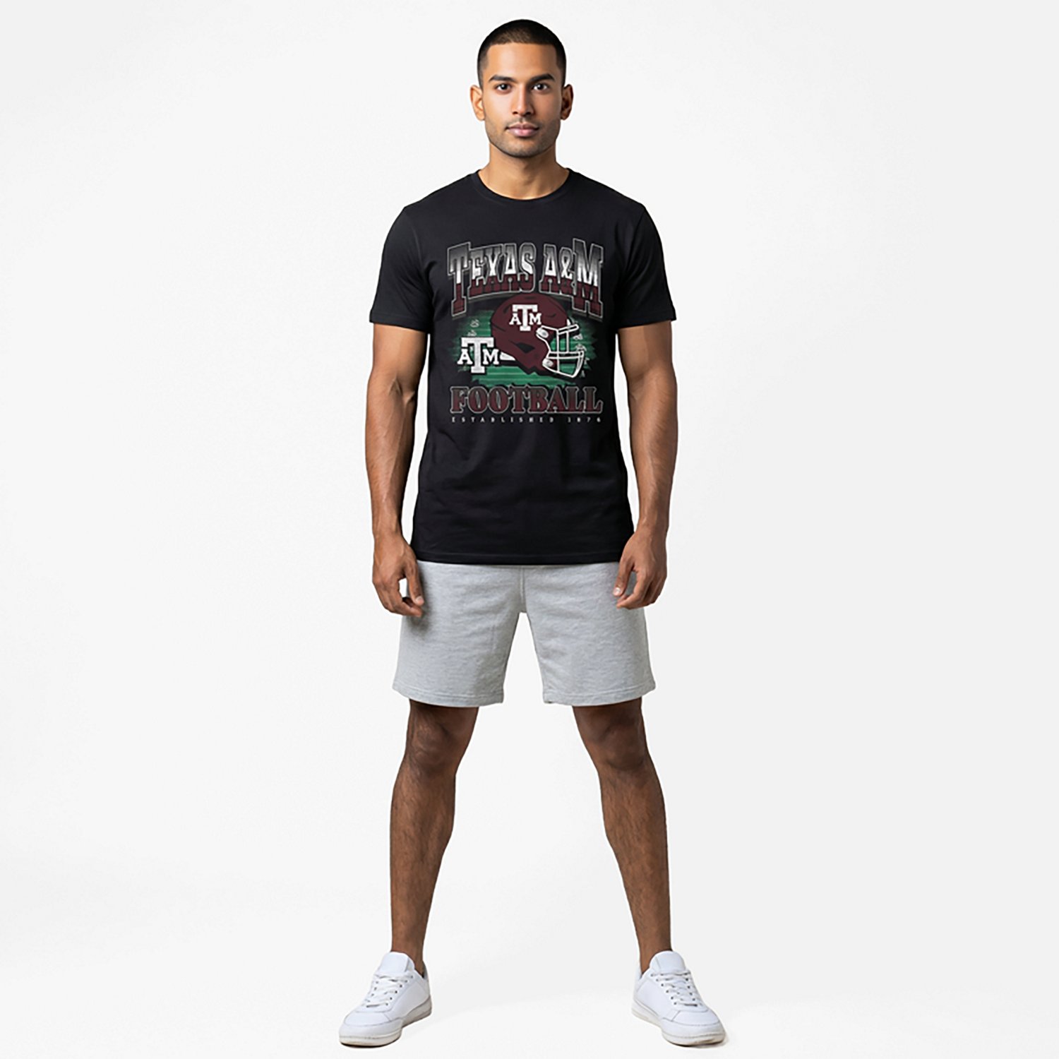 '47 Texas A&M Regional Helmet Franklin SS T-shirt