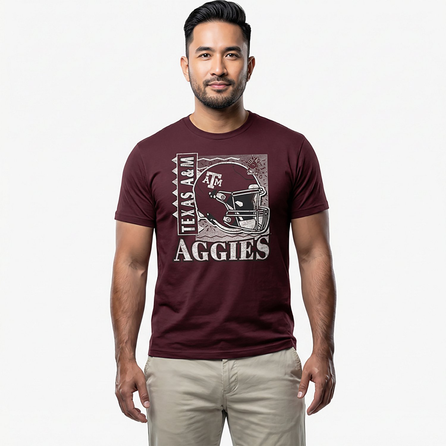 '47 Texas A&M Football Helmet Regional Franklin SS T-shirt - view number 2
