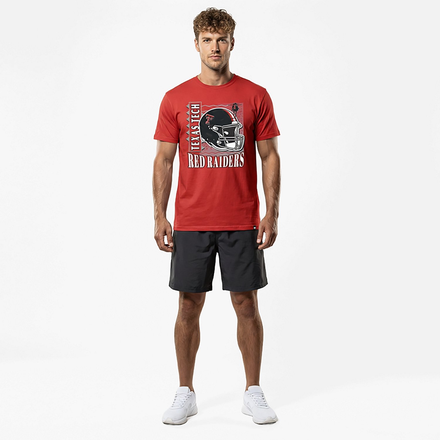 '47 Texas Tech Football Helmet Regional Franklin SS T-shirt