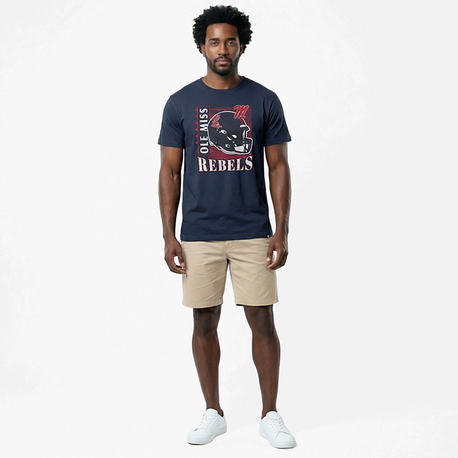 '47 Ole Miss Football Helmet Regional Franklin SS T-shirt