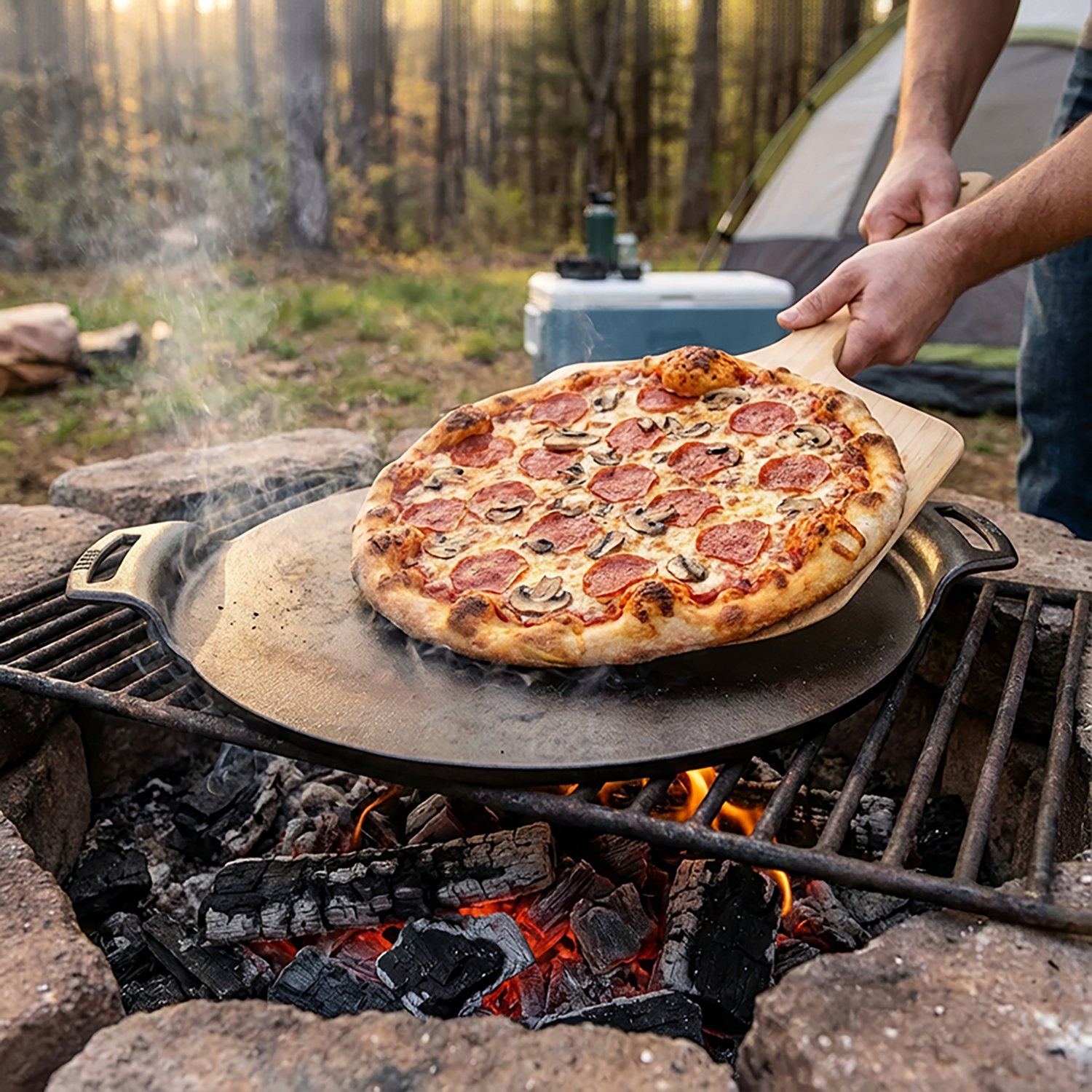 Lodge 15 in Cast Iron Pizza Pan - view number 7