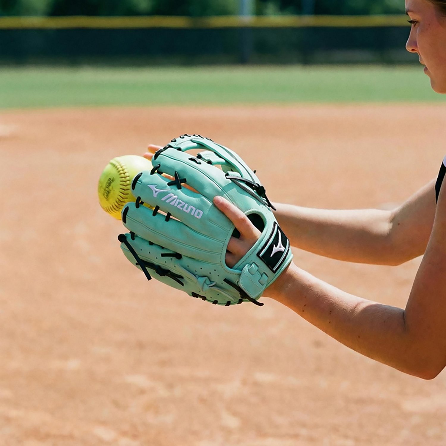 Mizuno Women’s Prime Elite X GPEXF-50 12.5 in Outfield Softball Fast-pitch Fielding Glove Left-handed - view number 8