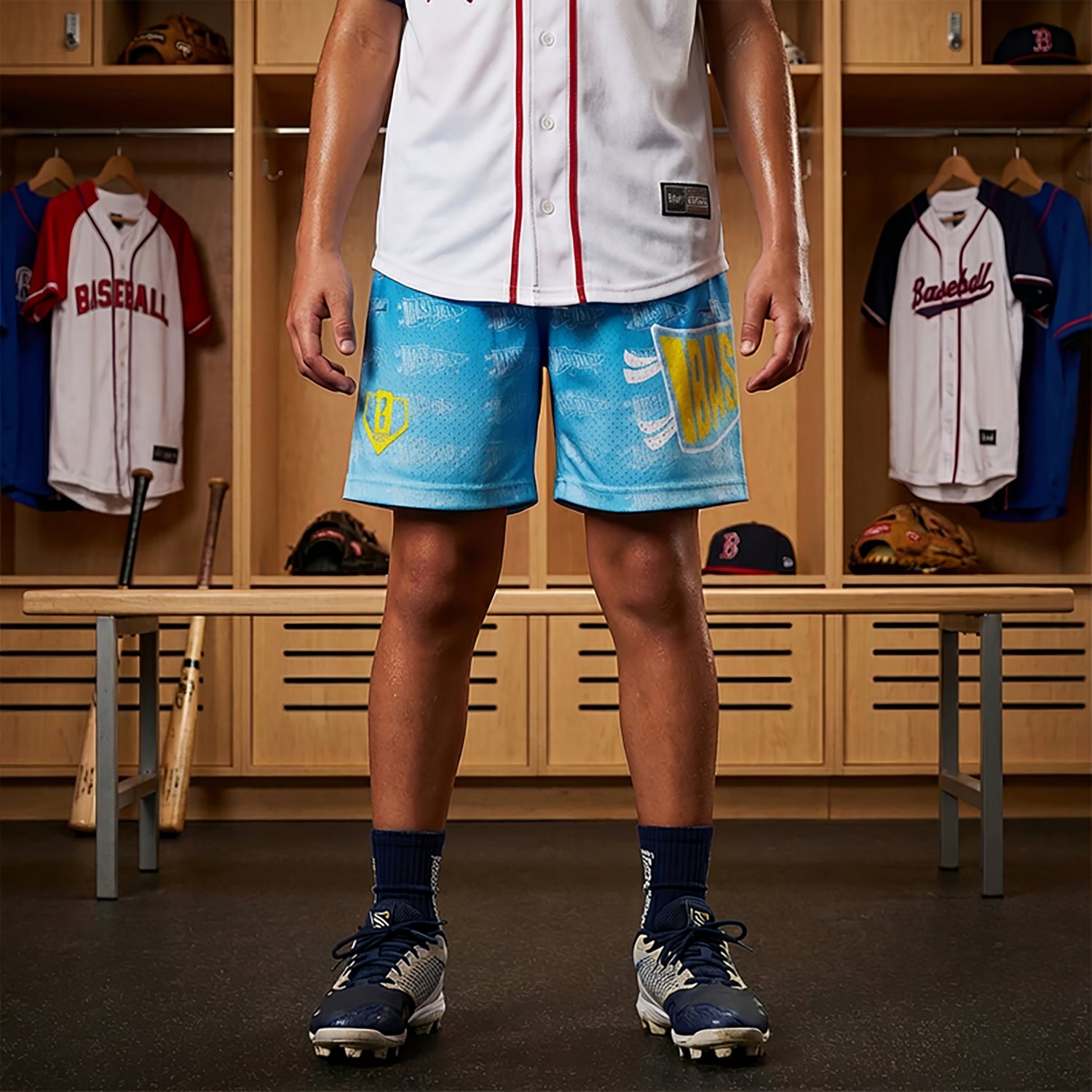 Baseball Lifestyle 101 Boys' Pennant Gradient Shorts 5 in - view number 2