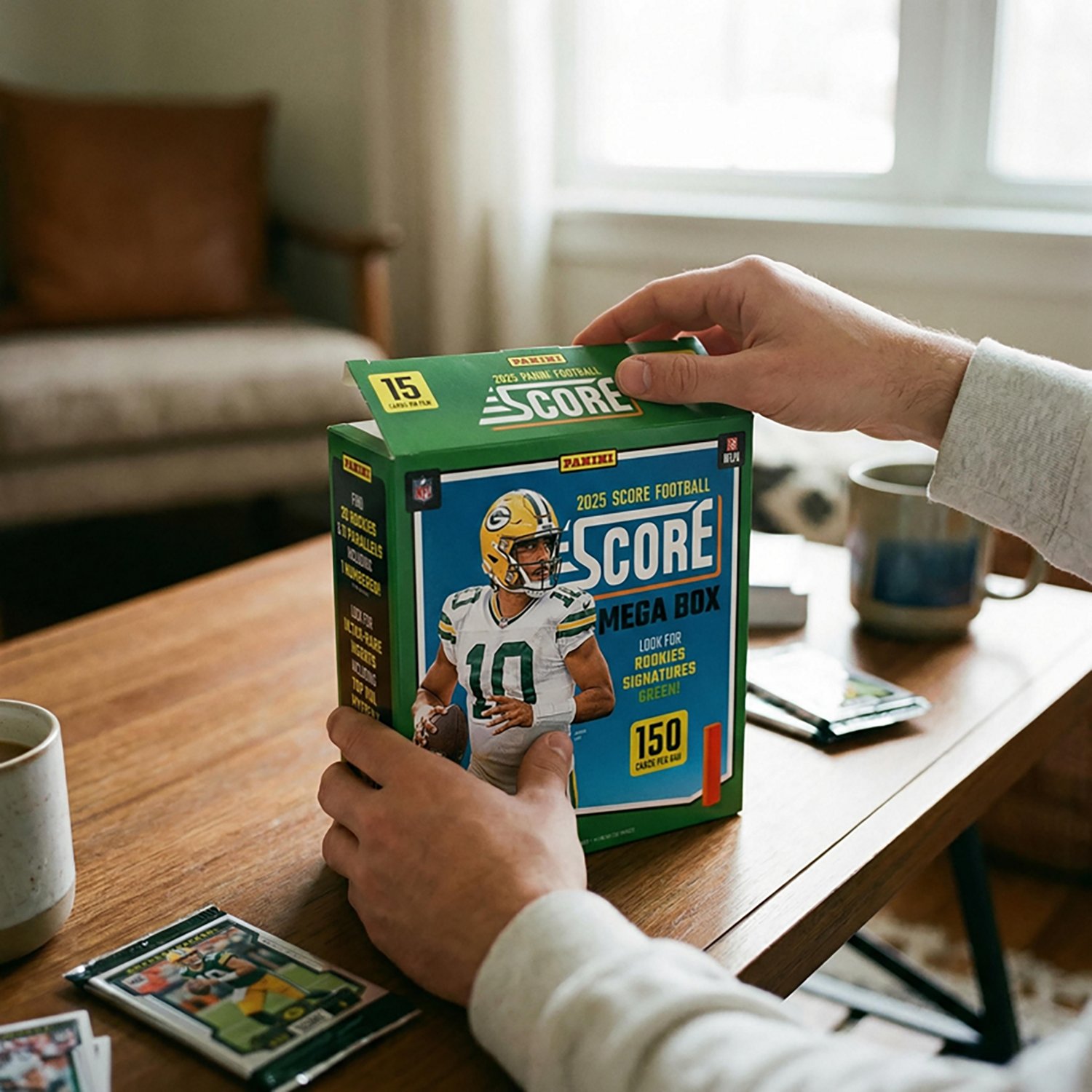 Panini 2025 Score Football Mega Box - view number 2