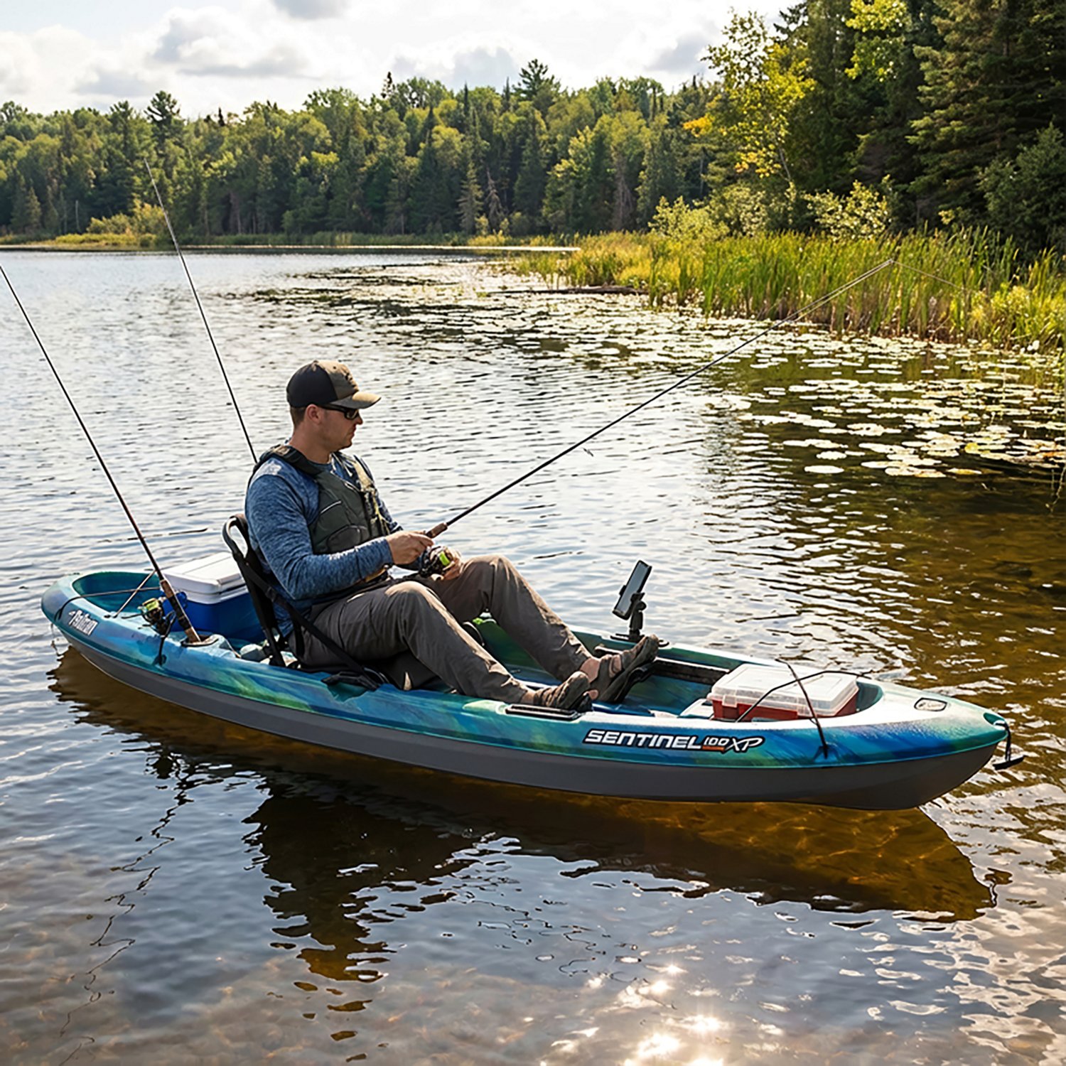 Pelican Sentinel 100XP 10 ft Sit-On Angler Kayak - view number 8