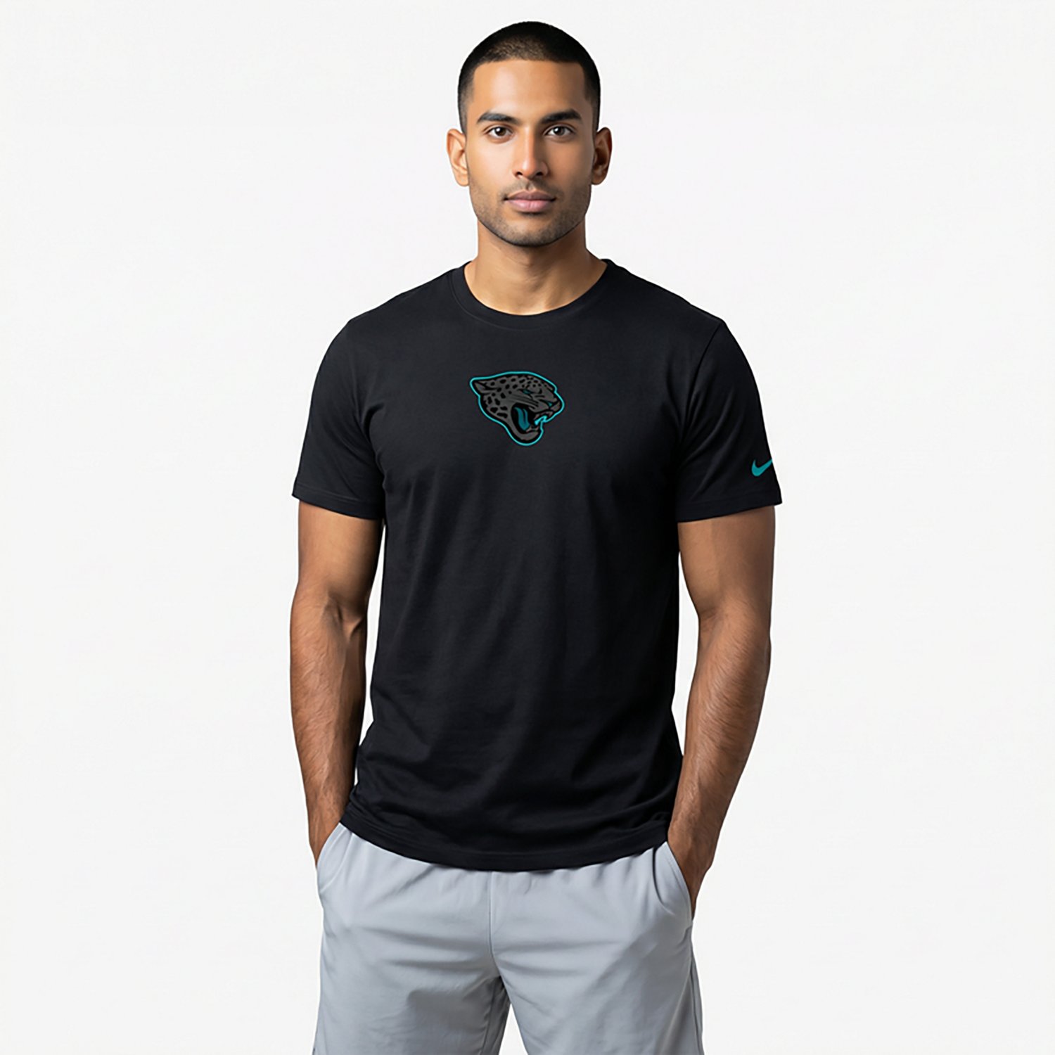 Nike Men's Jacksonville Jaguars Color Pop T-shirt - view number 2