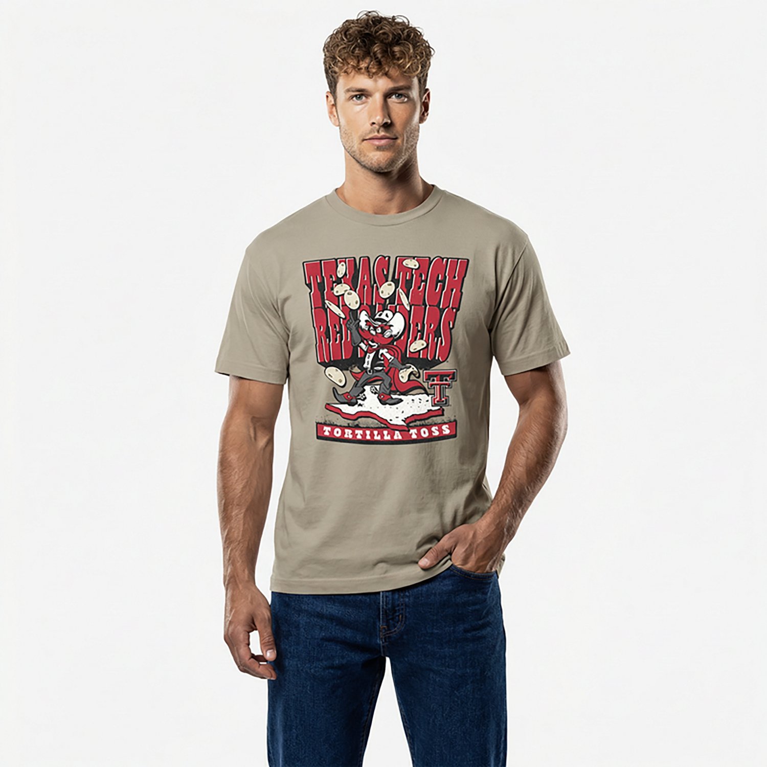 '47 Men's Texas Tech Red Raiders Tortilla Foundation Short Sleeve T-shirt - view number 2
