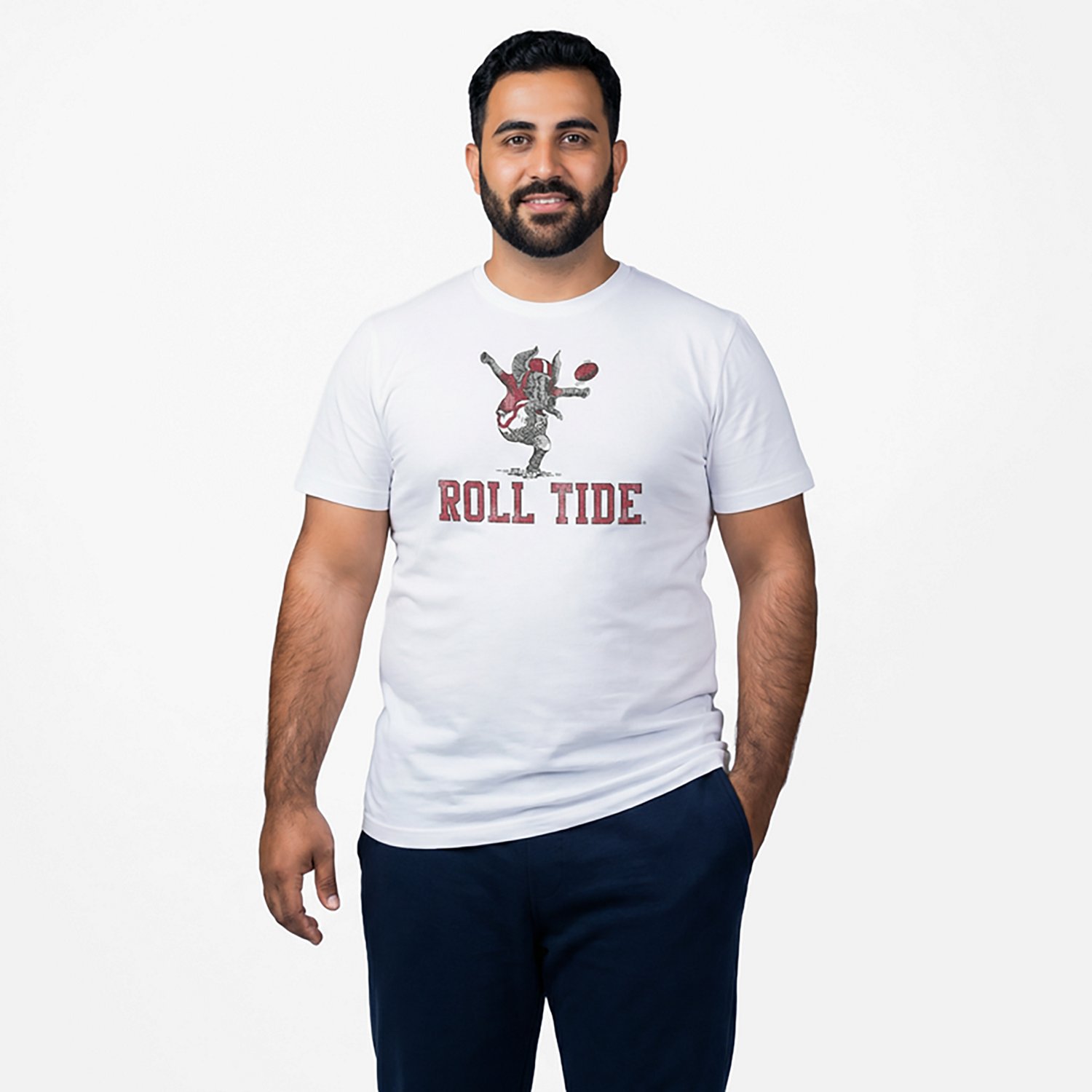 Retro Brand Men's University of Alabama Vault Football Mascot Graphic T-shirt - view number 2