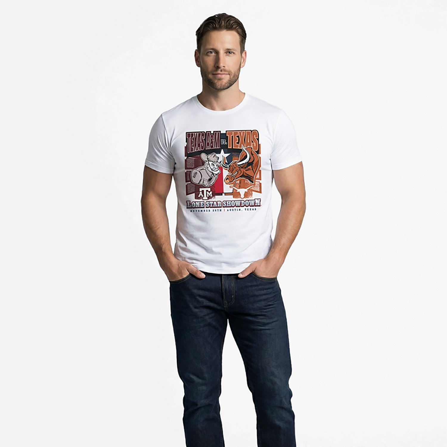 '47 Men's Texas A&M Aggies SEC Lone Star Showdown Franklin Short Sleeve T-shirt - view number 2