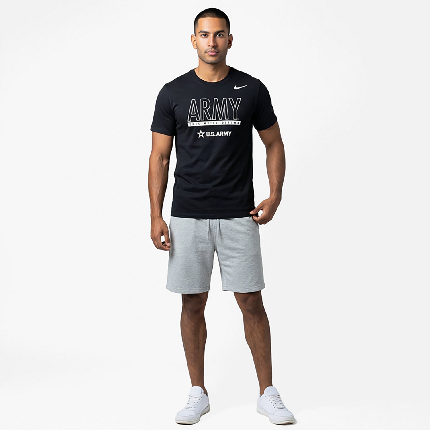 Nike Men’s Army Block This We'll Defend Core Cotton T-shirt - view number 2