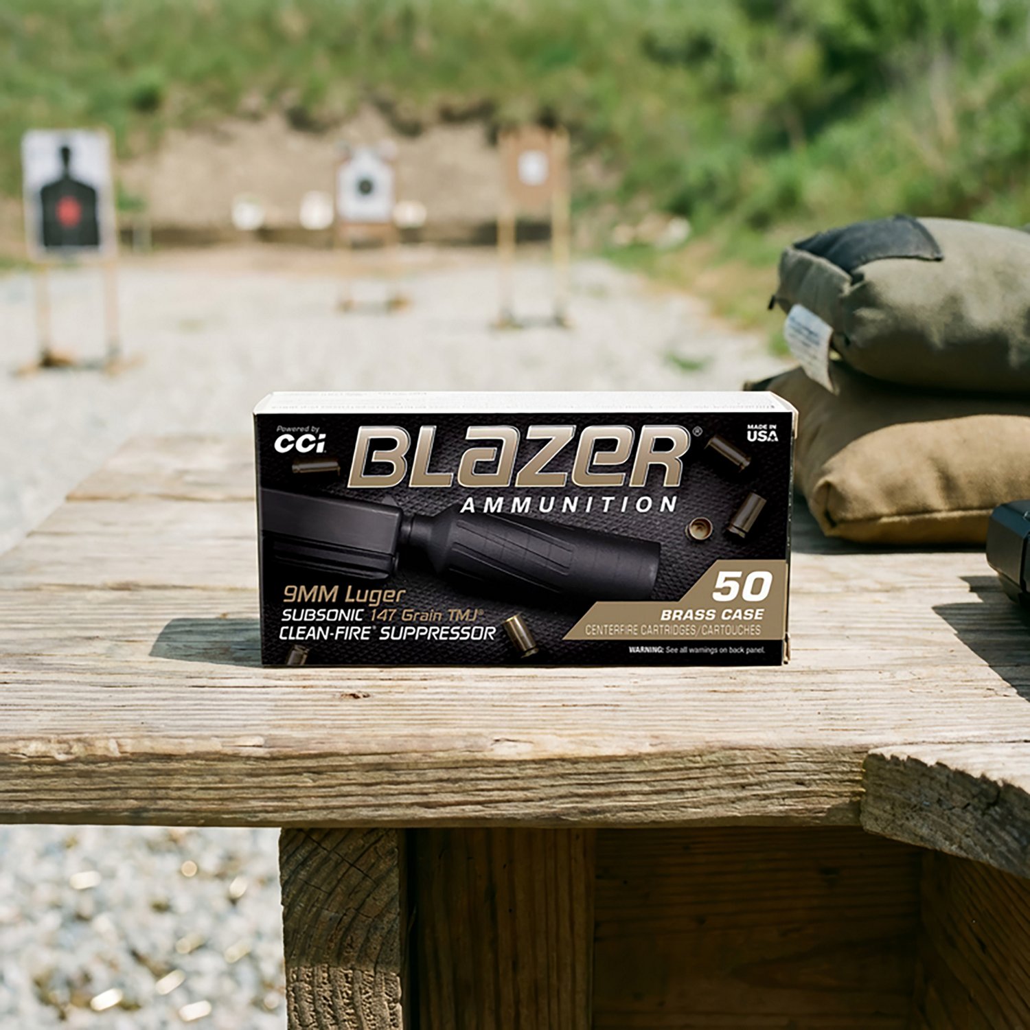 Blazer Clean-Fire Suppressor 9mm Luger 147-Grain Centerfire Ammunition - 50 Rounds - view number 3