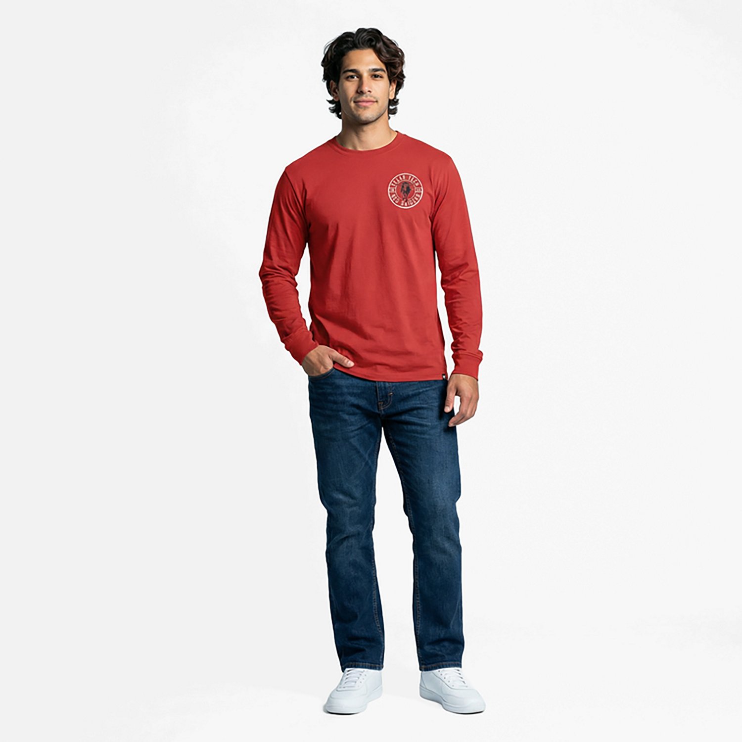 ‘47 Texas Tech University Men’s Spiral Franklin DS Long Sleeve T-shirt - view number 2