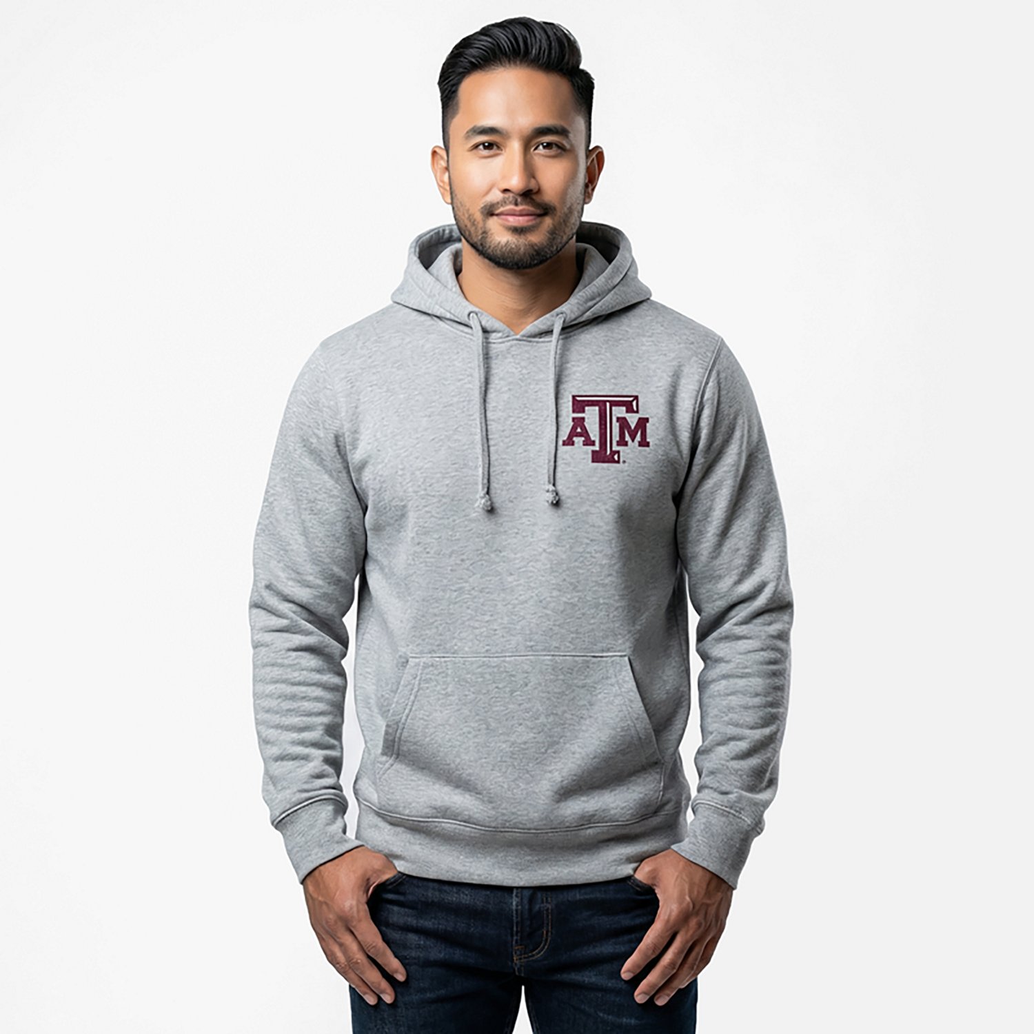 ‘47 Texas A&M University Men’s Alt LC Straight Shot Headline Hoodie - view number 2