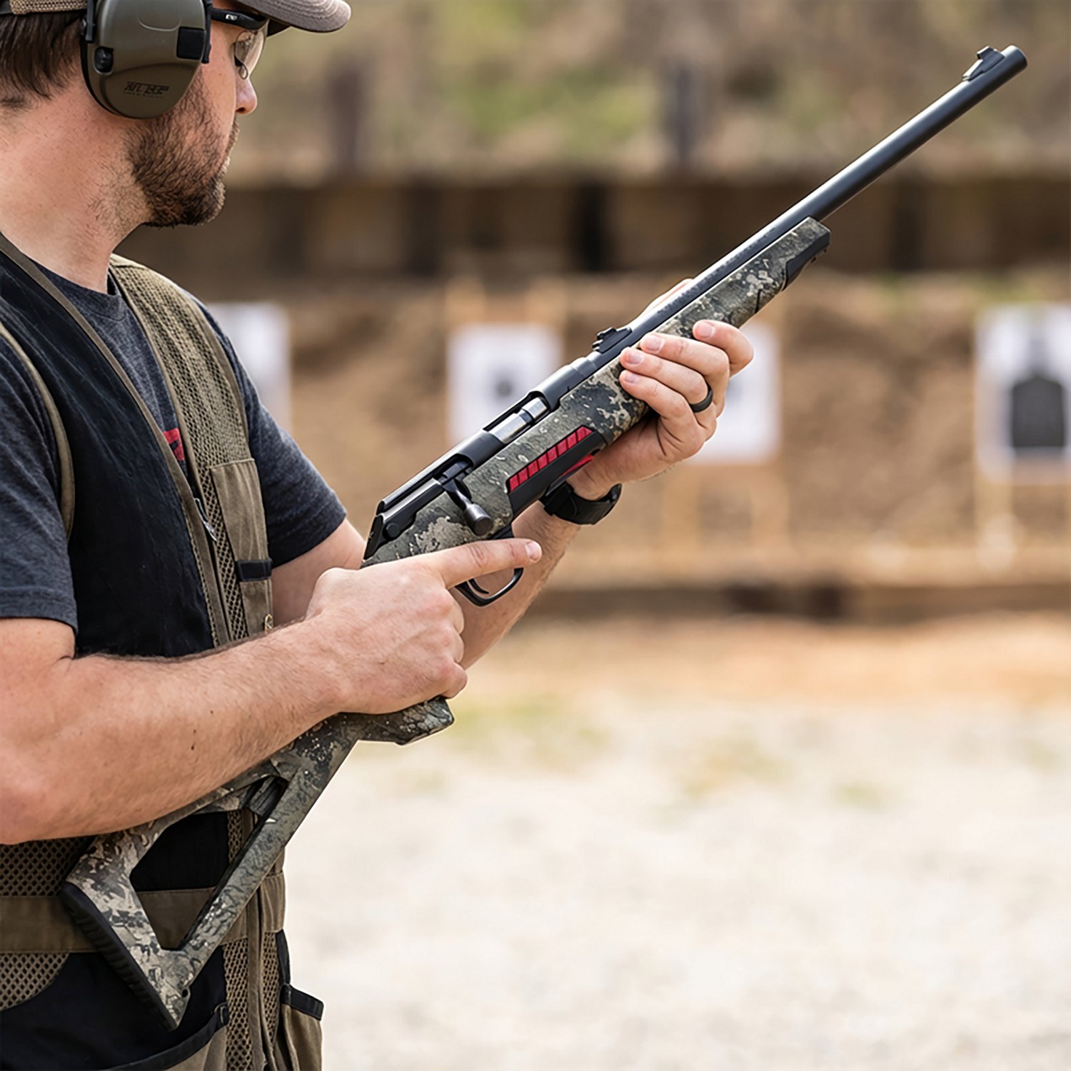 Winchester Xpert BR True Timber Strata .17 WSM Bolt Action Rifle - view number 4